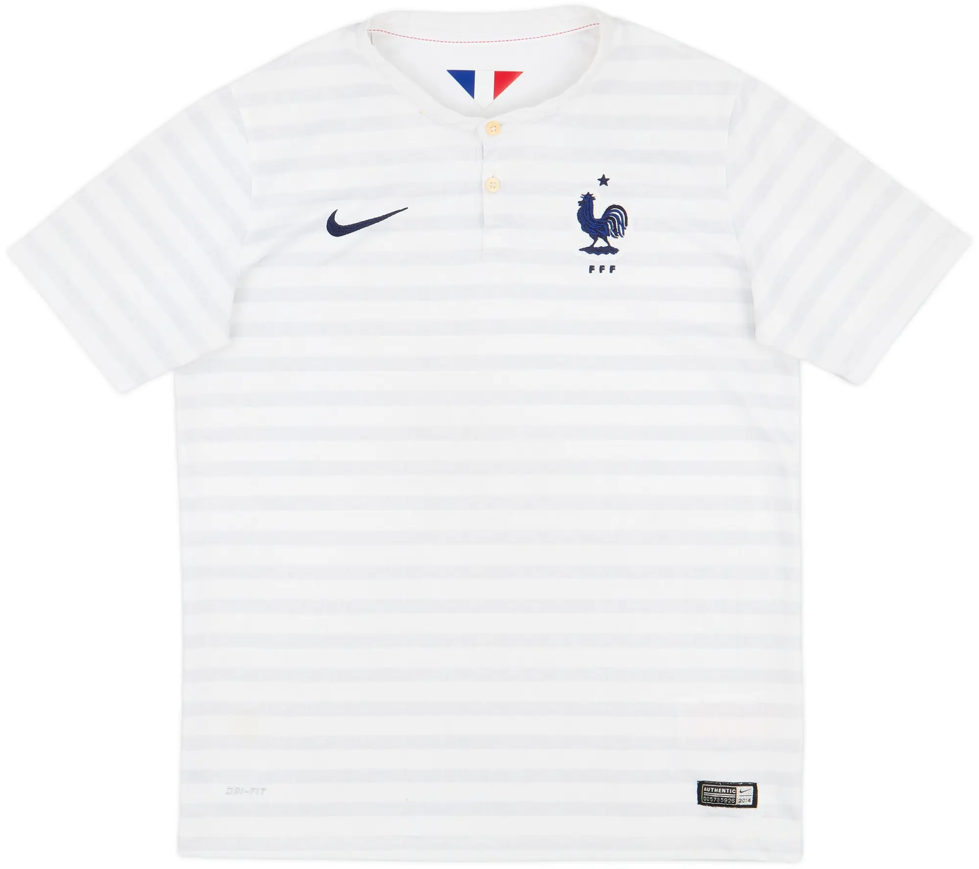 Nike France Boys SS Away Shirt 2014