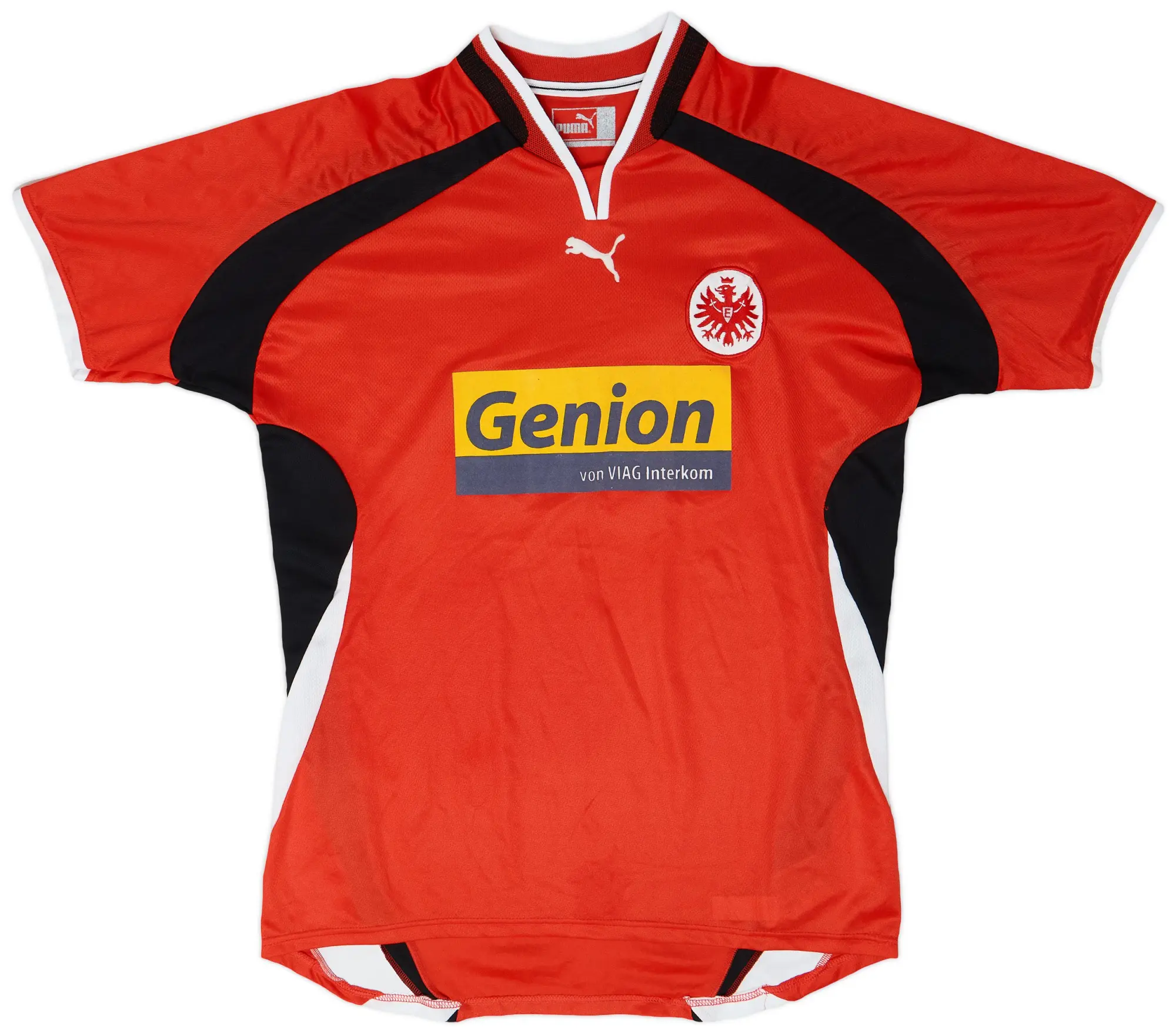 2000-01 Eintracht Frankfurt Home Shirt - 9/10 - (XL)