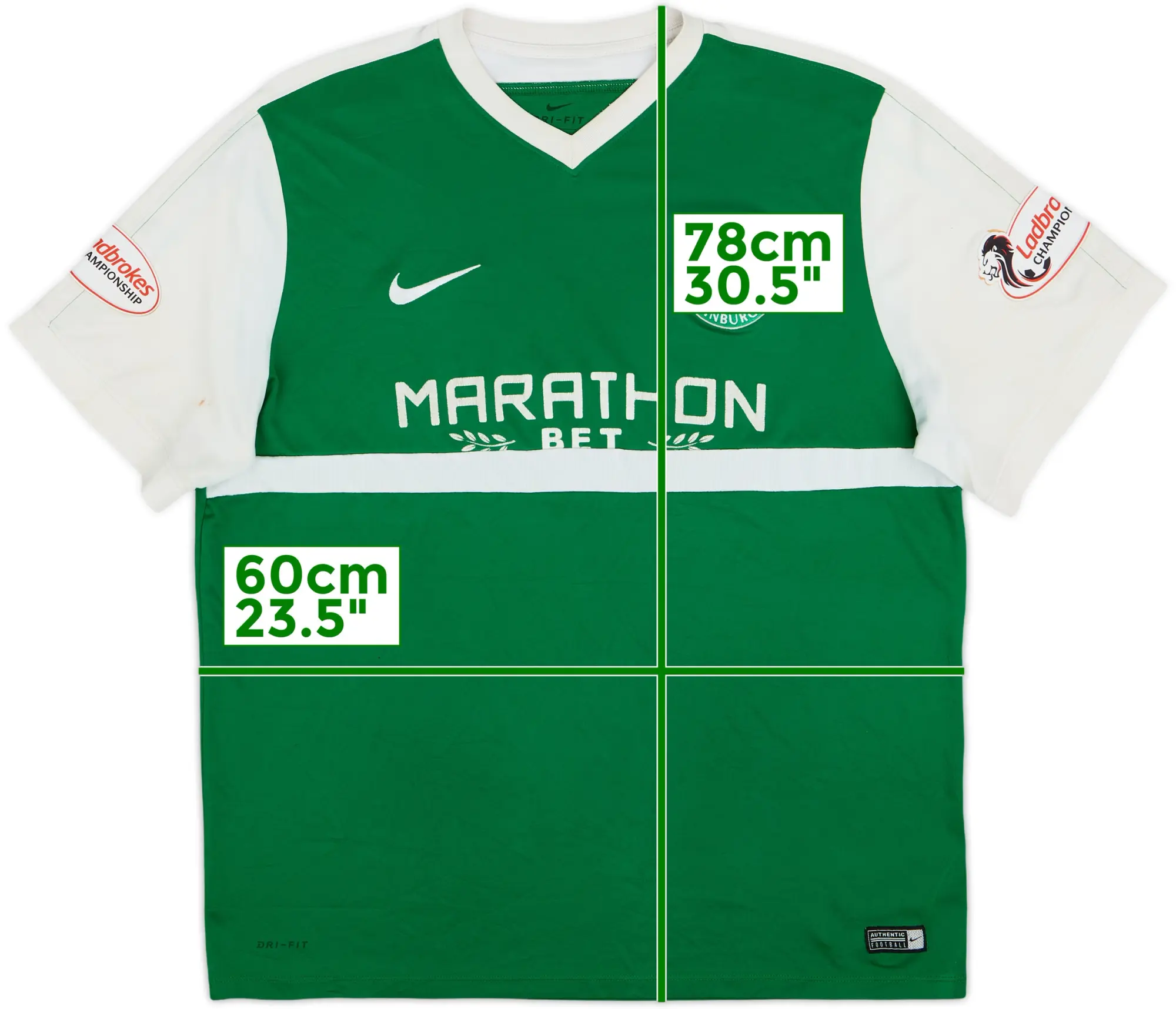 Nike Hibernian Mens SS Home Shirt 2017/18