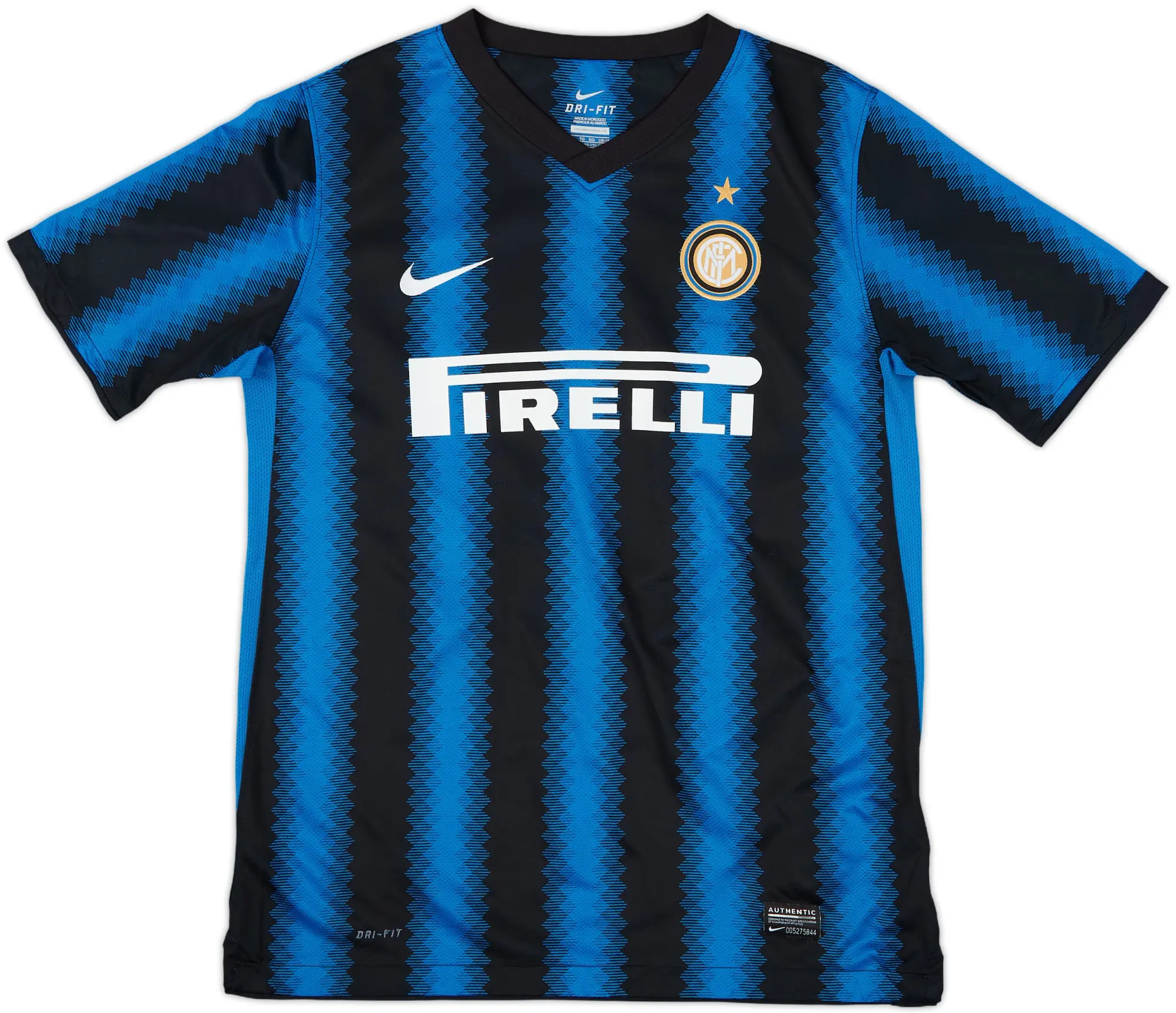 2010-11 Inter Milan Home Shirt - 9/10 - (XL.Boys)