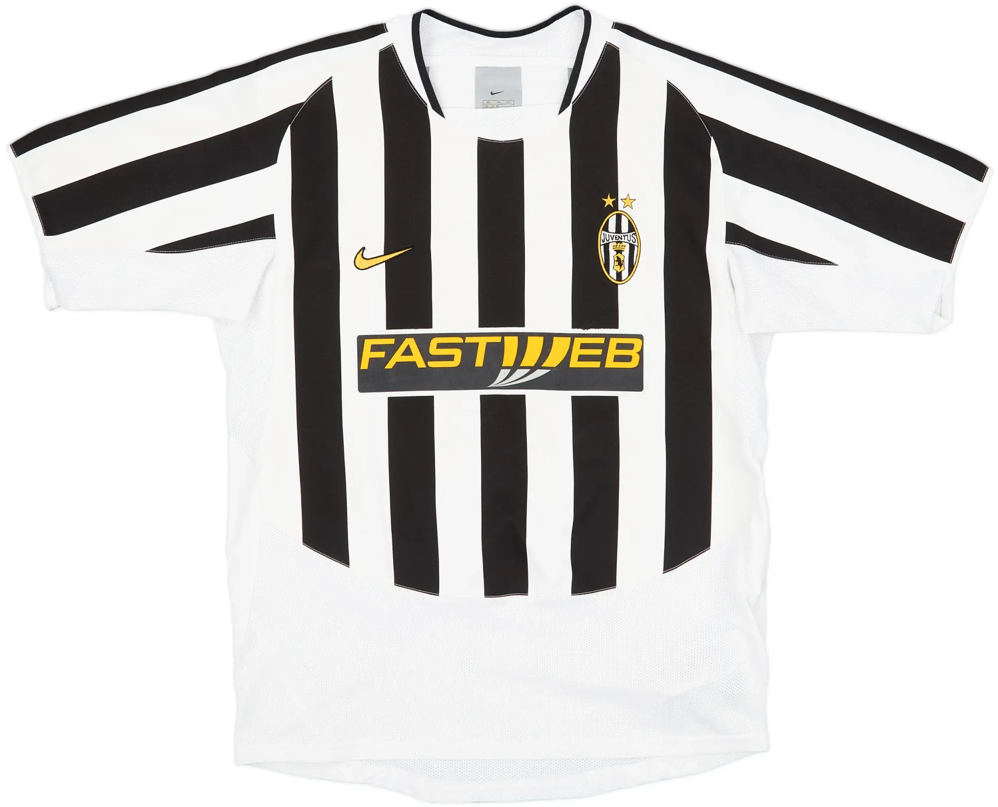 2003-04 Juventus Home Shirt - 6/10 - (XL.Boys)