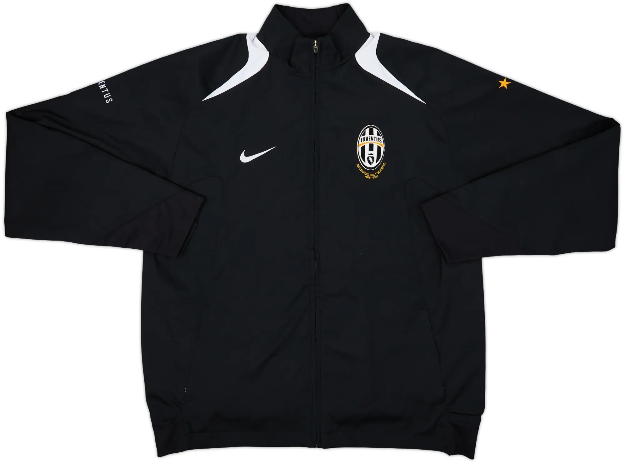 2005-06 Juventus Nike Centenary Track Jacket - 9/10 - (L)
