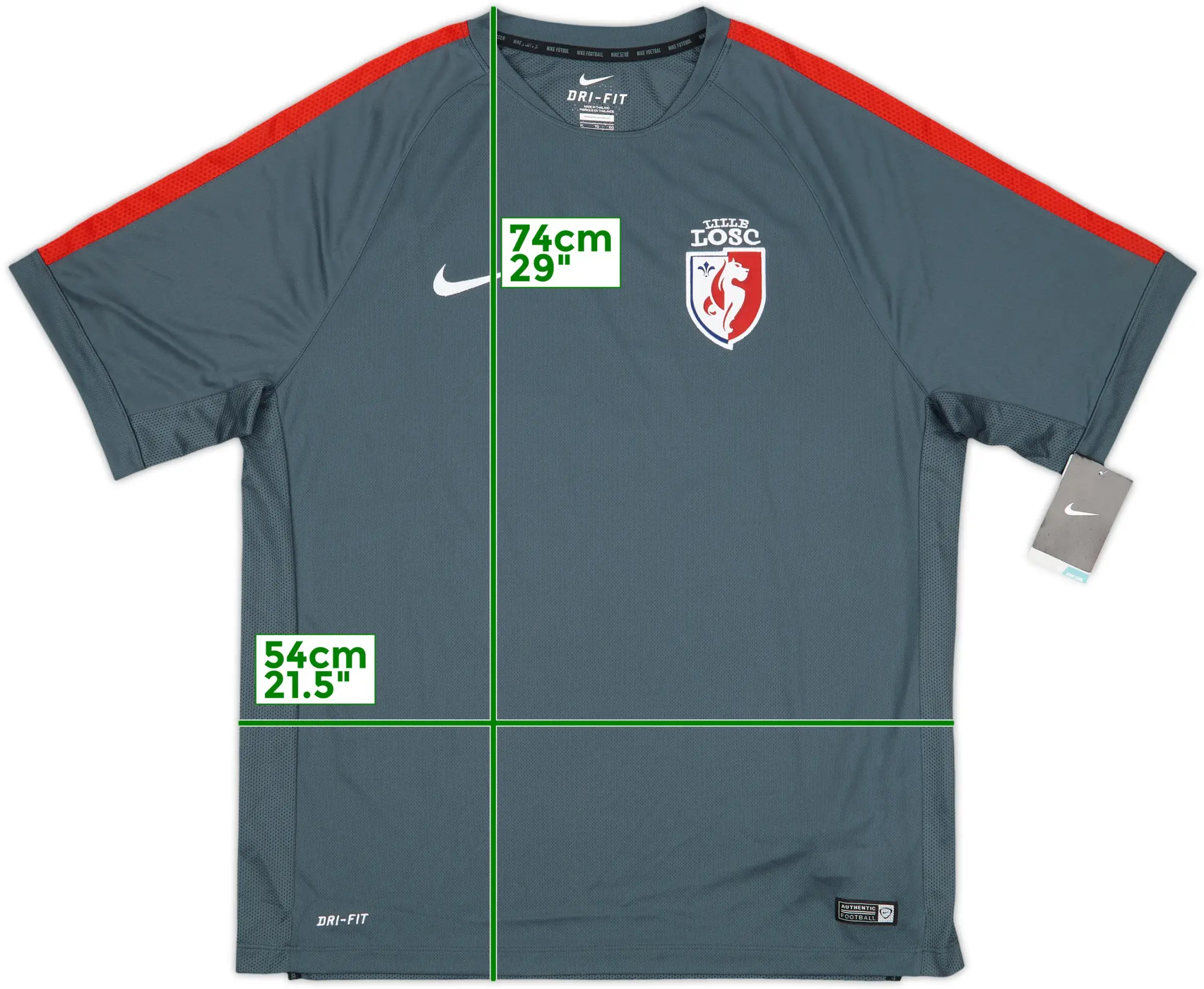 Nike Lille Mens SS Home Shirt 2014/15