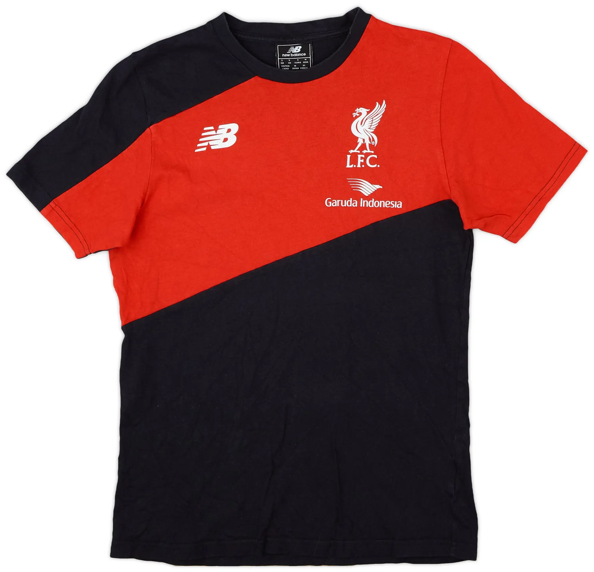 2015-16 Liverpool New Balance Training Shirt - 9/10 - (S)