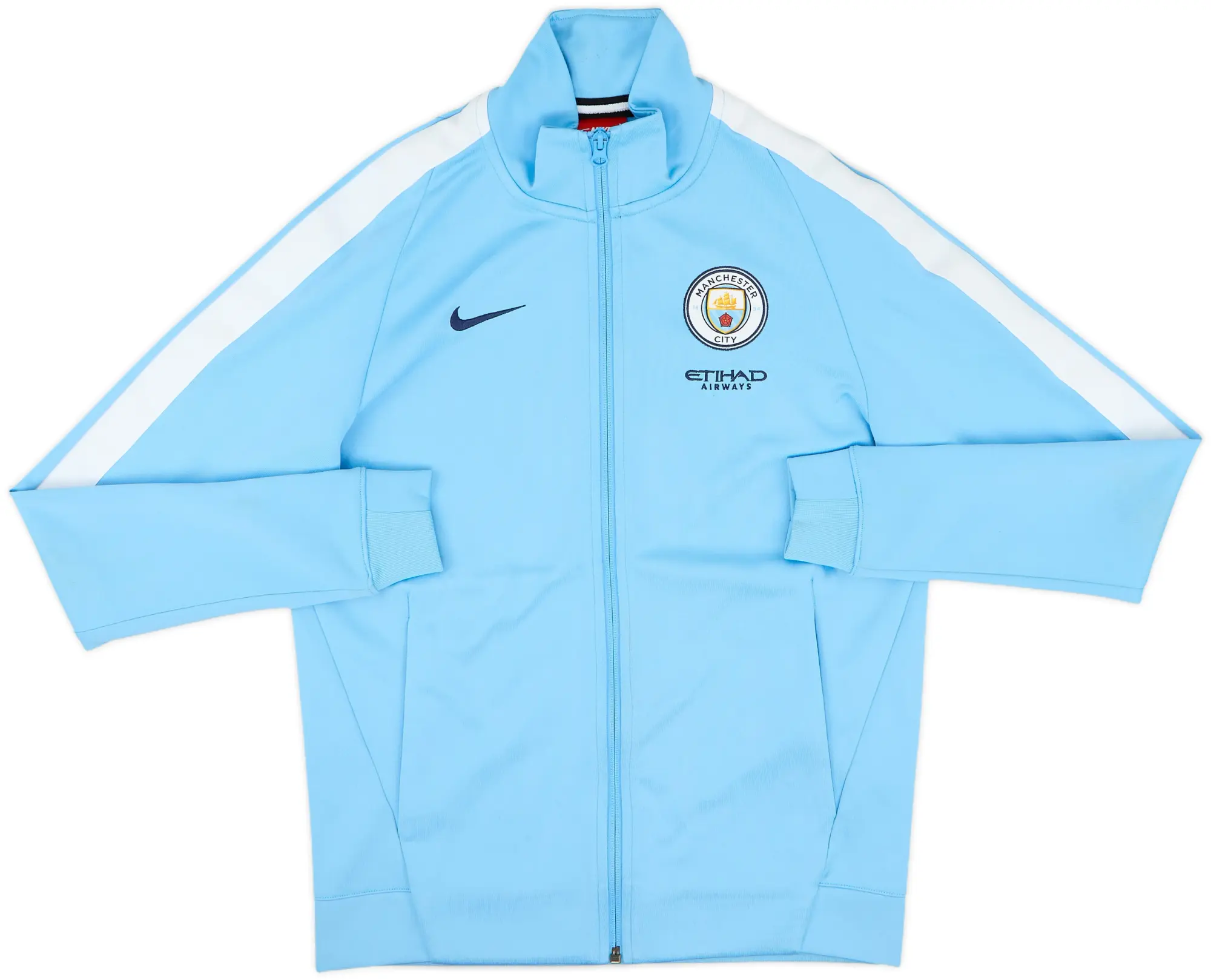 2017-18 Manchester City Nike Track Jacket - 7/10 - (S)