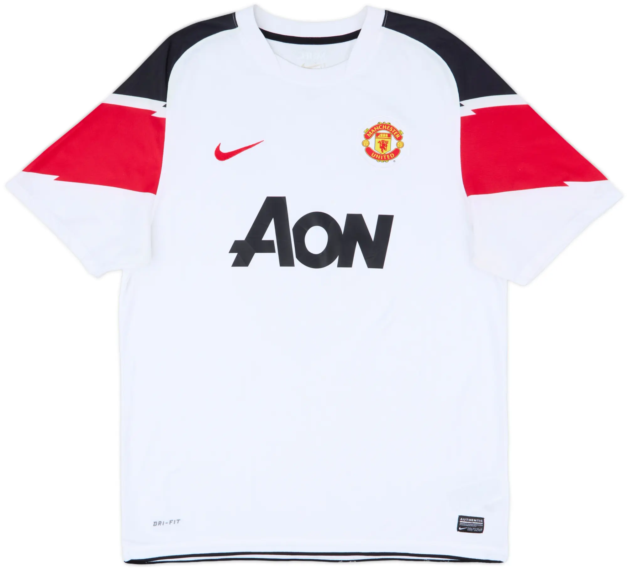2010-12 Manchester United Away Shirt - 5/10 - (L)