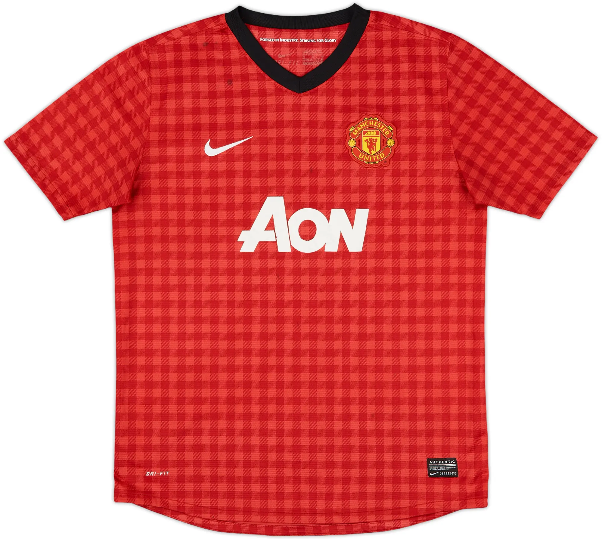 2012-13 Manchester United Home Shirt - 5/10 - (XL.Boys)