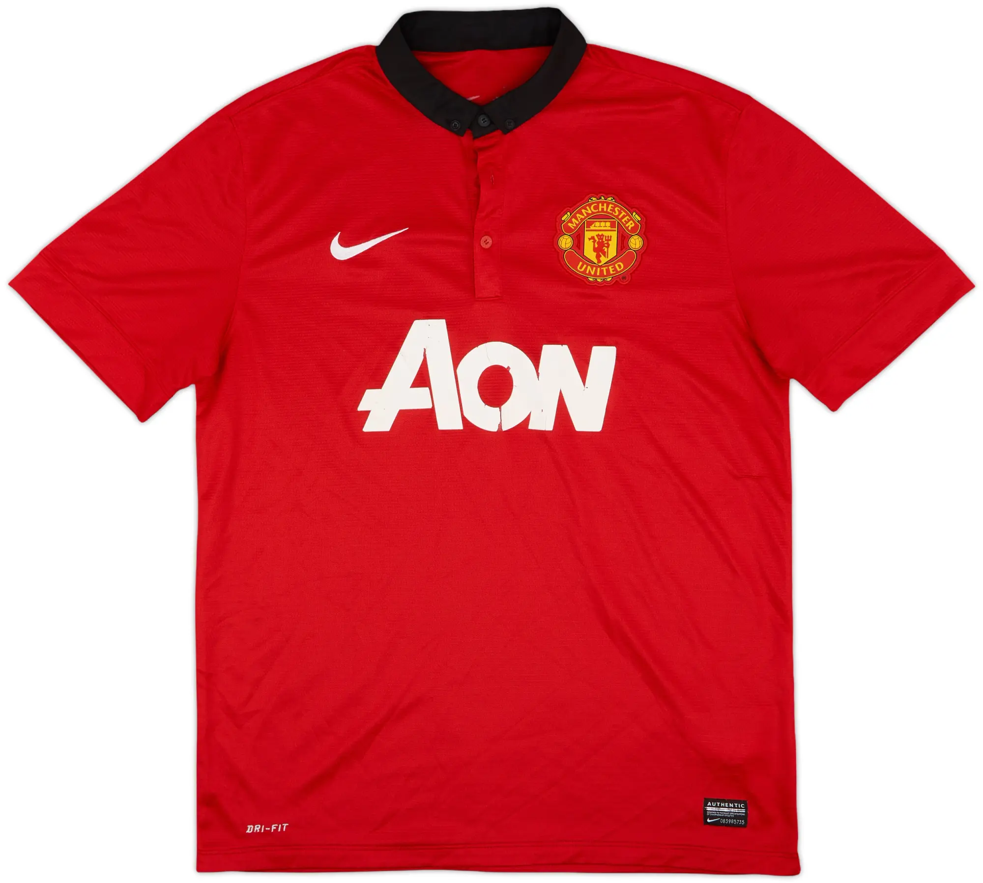 2013-14 Manchester United Home Shirt - 5/10 - (L)