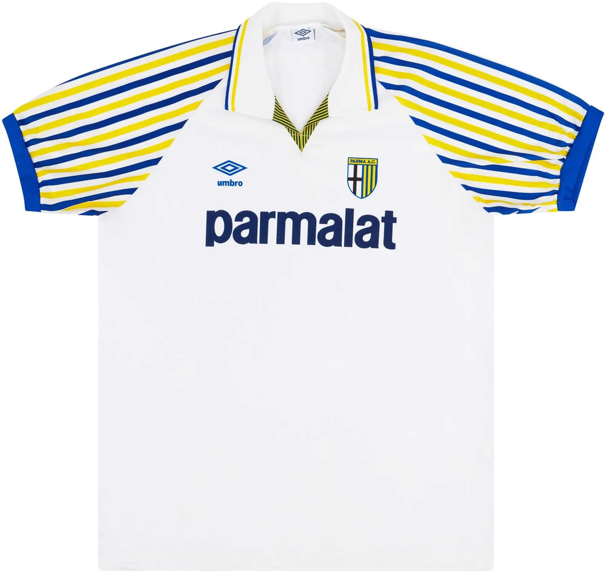 1990-91 Parma Home Shirt - 8/10 - (L)