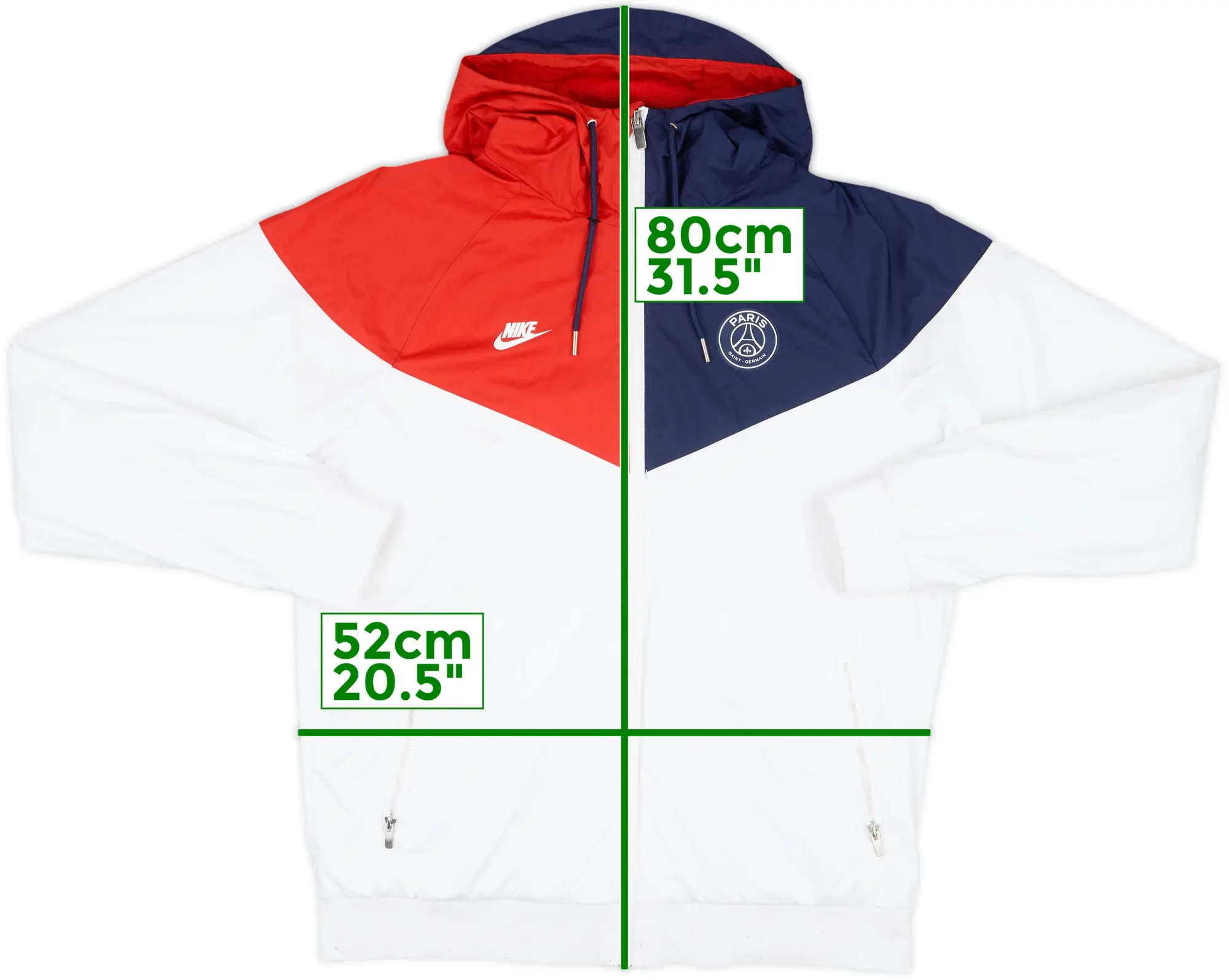 2019-20 Paris Saint-Germain Nike Track Jacket - 7/10 - (M)