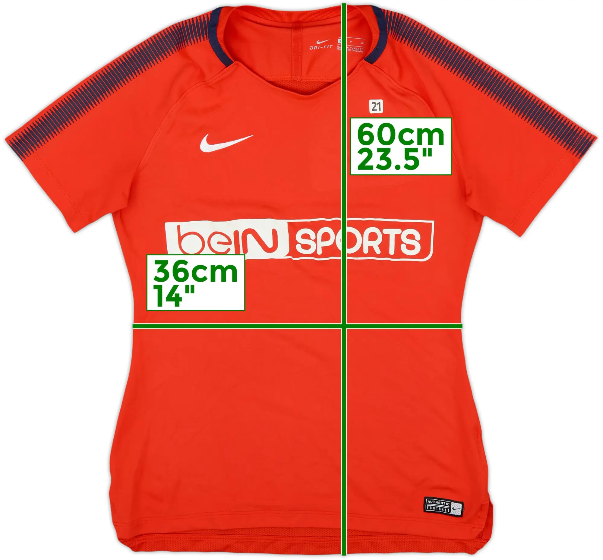 Nike Paris Saint Germain Womens SS Player Issue Home Shirt 2017/18