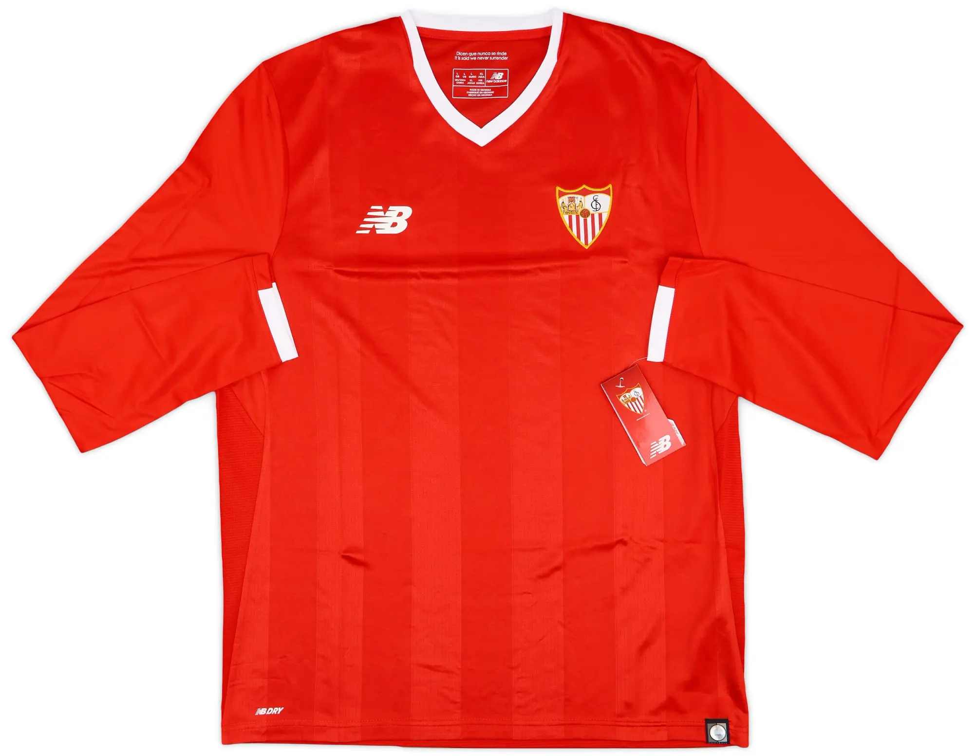 2017-18 Sevilla Away L/S Shirt (L)