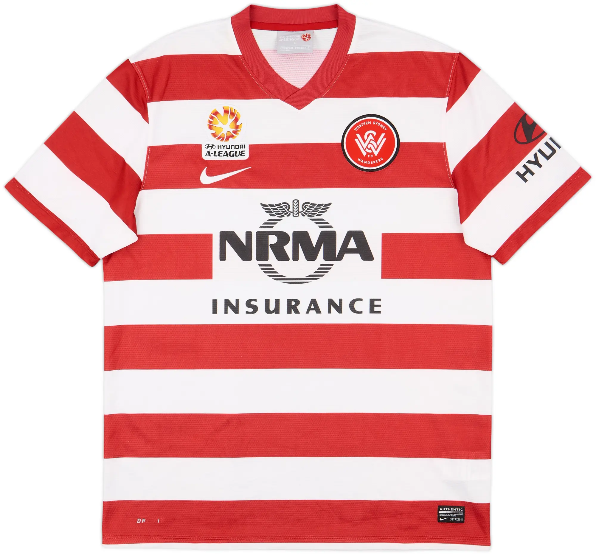 2012-13 Western Sydney Wanderers Away Shirt - 7/10 - (L)