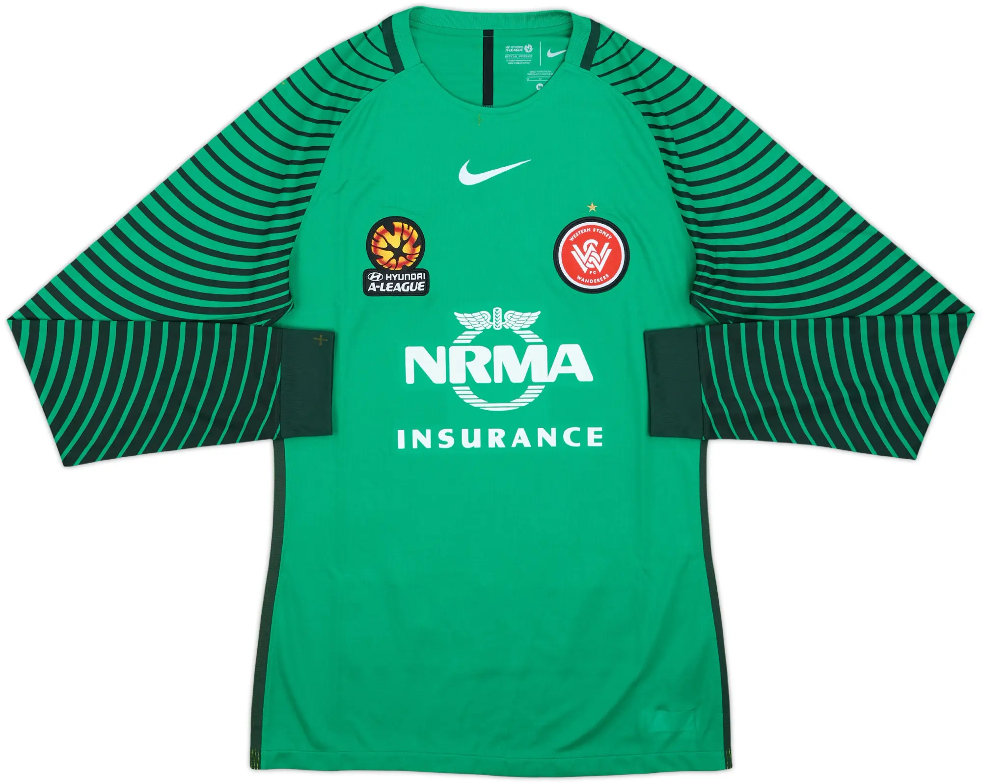 2016-17 Western Sydney Wanderers GK Shirt - 6/10 - (M)