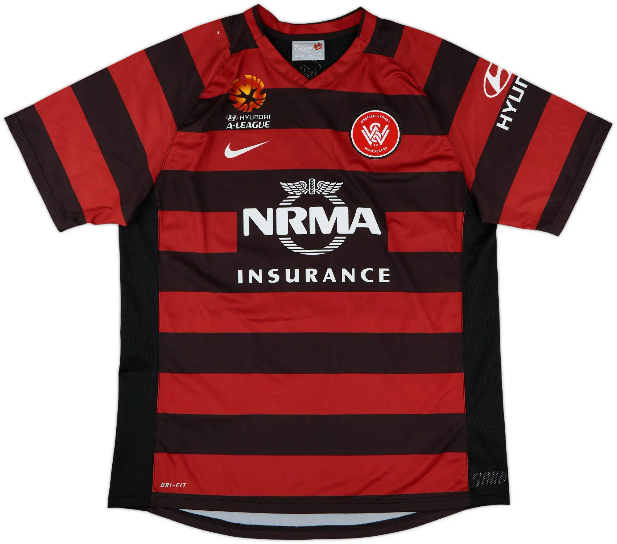 2012-14 Western Sydney Wanderers Home Shirt - 10/10 - (XXL)