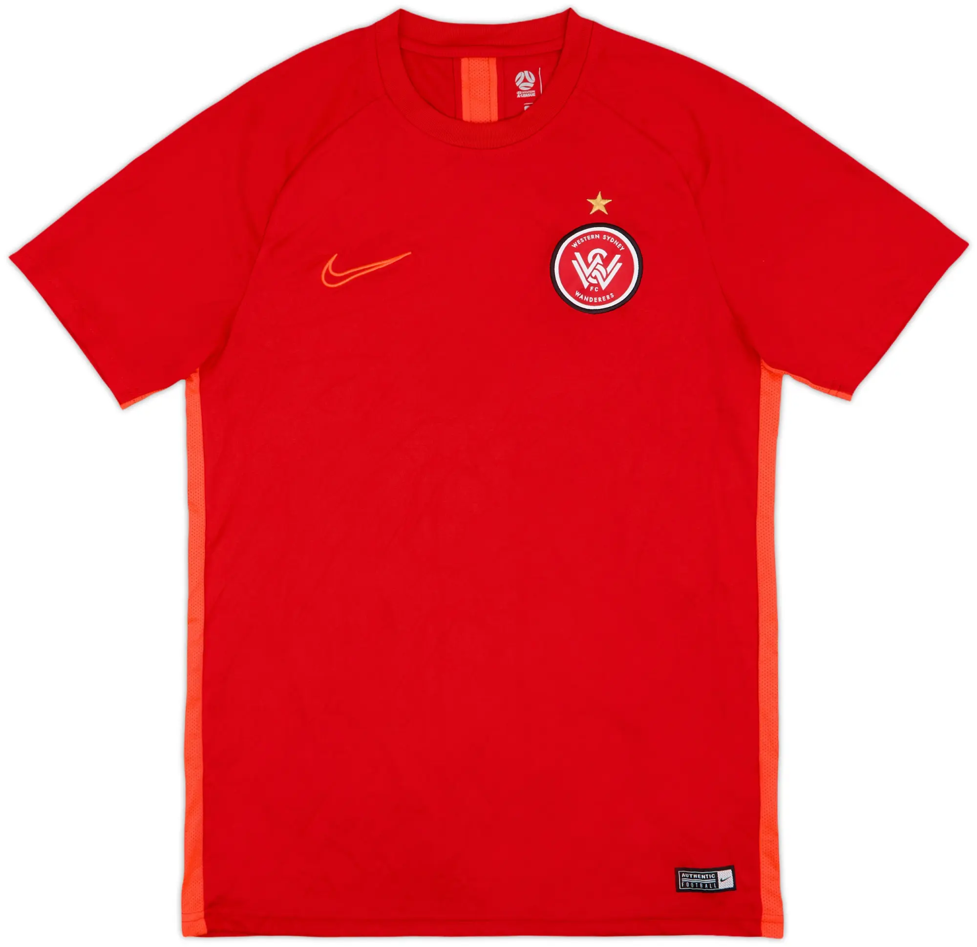 2019-20 Western Sydney Wanderers Nike Training Shirt - 9/10 - (M)
