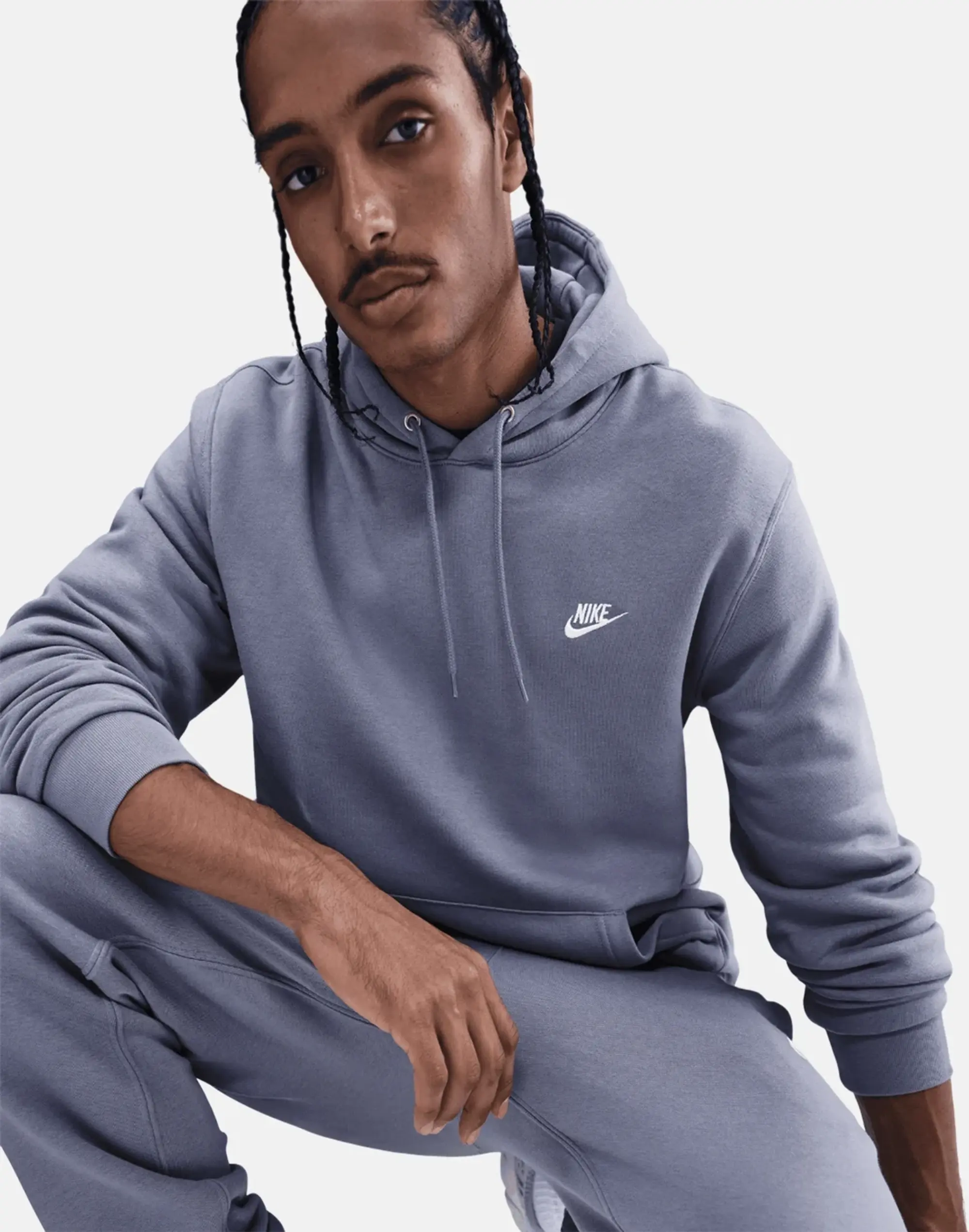 Nike Foundation Overhead Hoodie - Purple - Mens