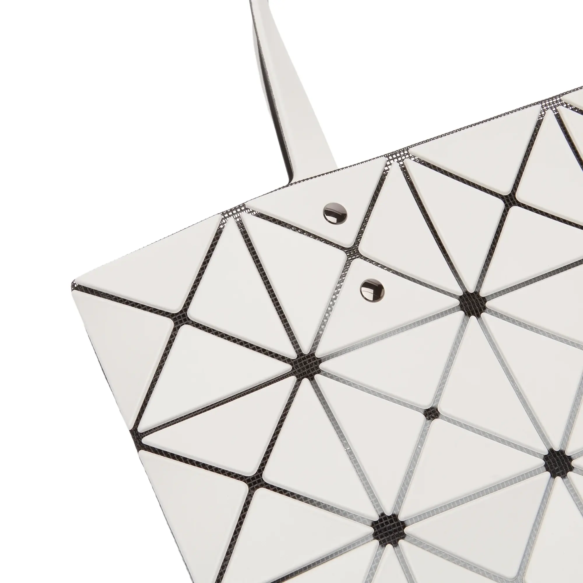BAO BAO ISSEY MIYAKE Women's Lucent Matte Tote Bag Light Grey