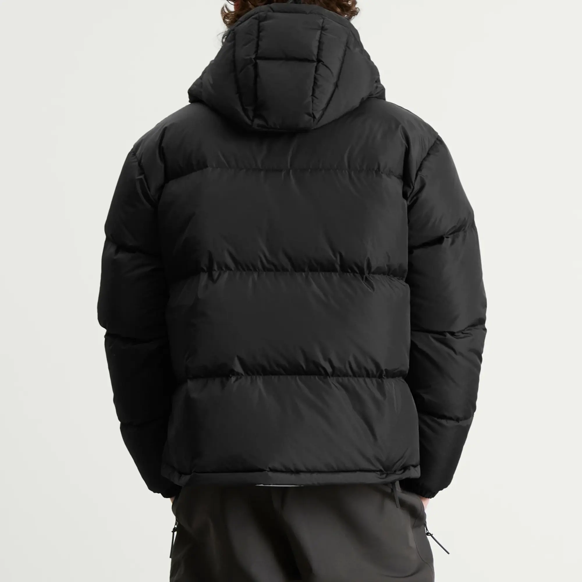Hiking Patrol Men's Element Down Jacket Charcoal Black