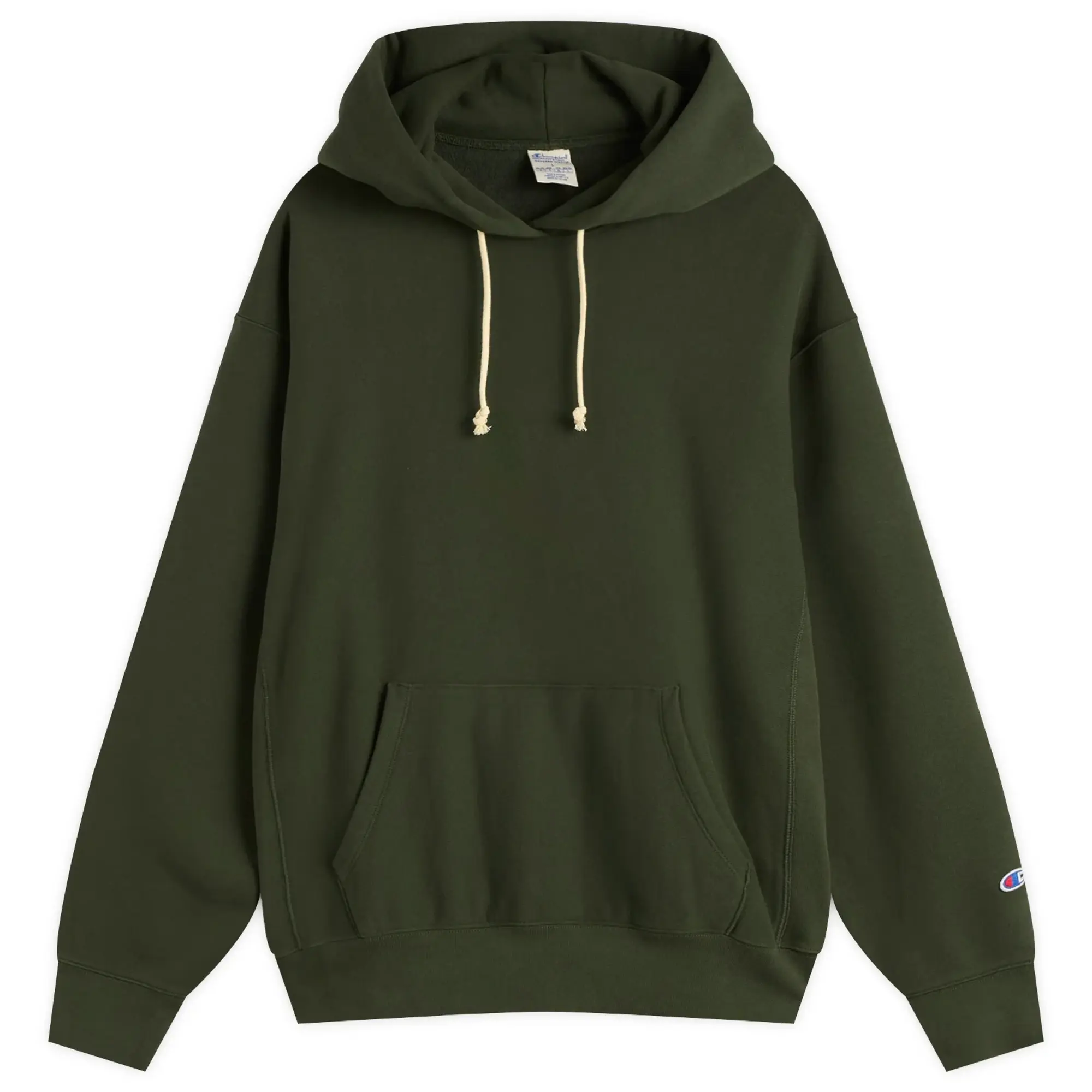 Champion Men's Reverse Weave Relaxed Hoodie Forest Green