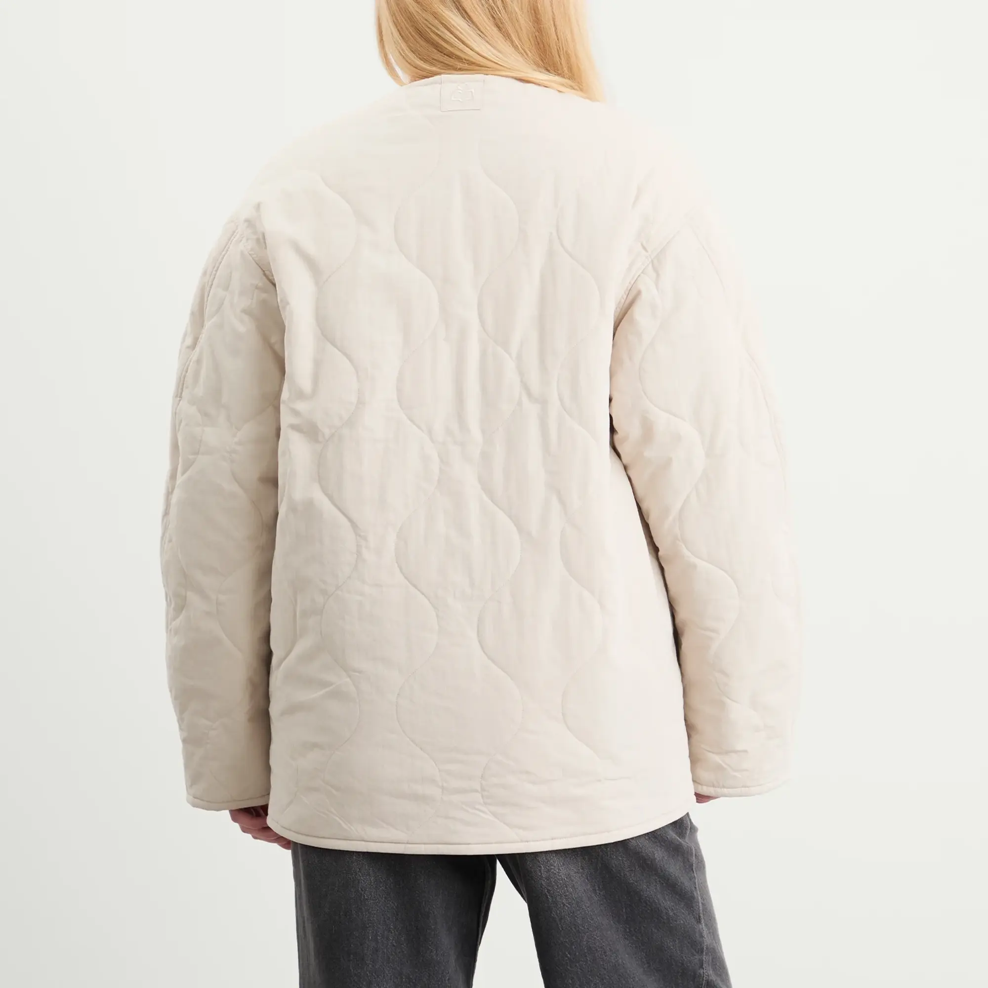 Isabel Marant Women's Étoile Nesmae Quilted Jacket Ecru