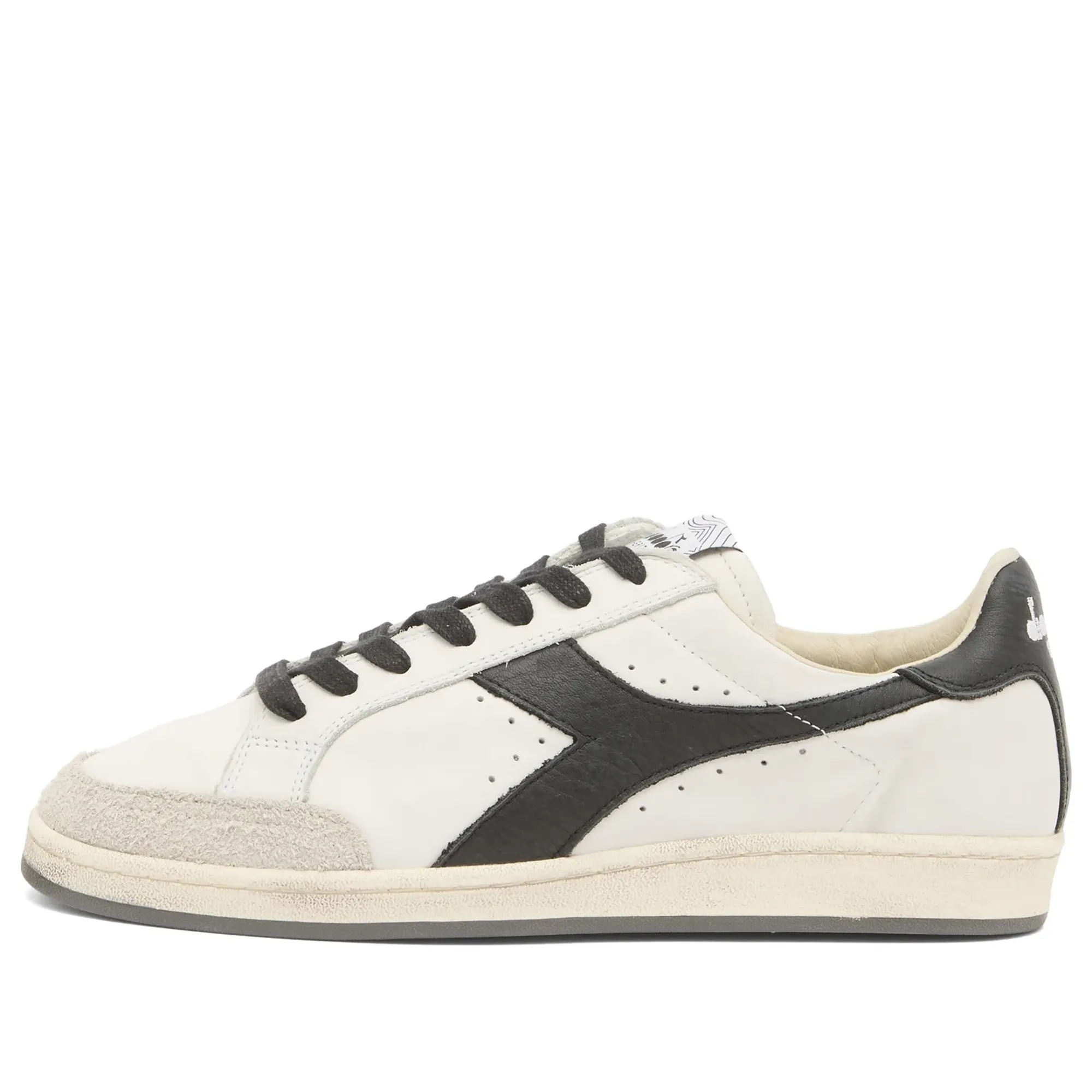 Diadora Men's Prestige  Sneaker White/Black