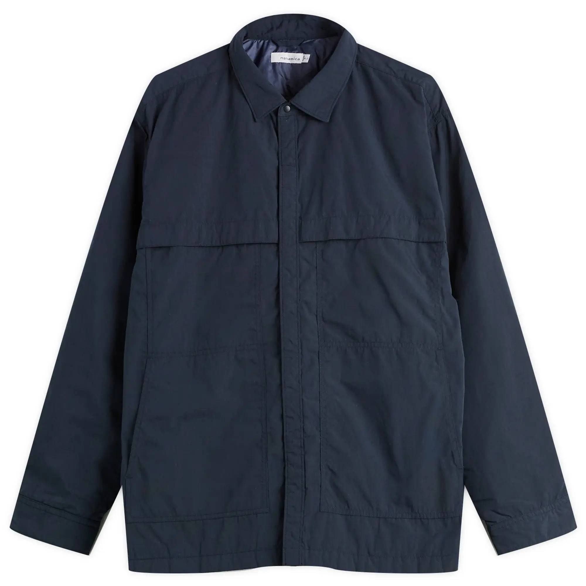 Nanamica Men's Insulation Shirt Jacket Navy