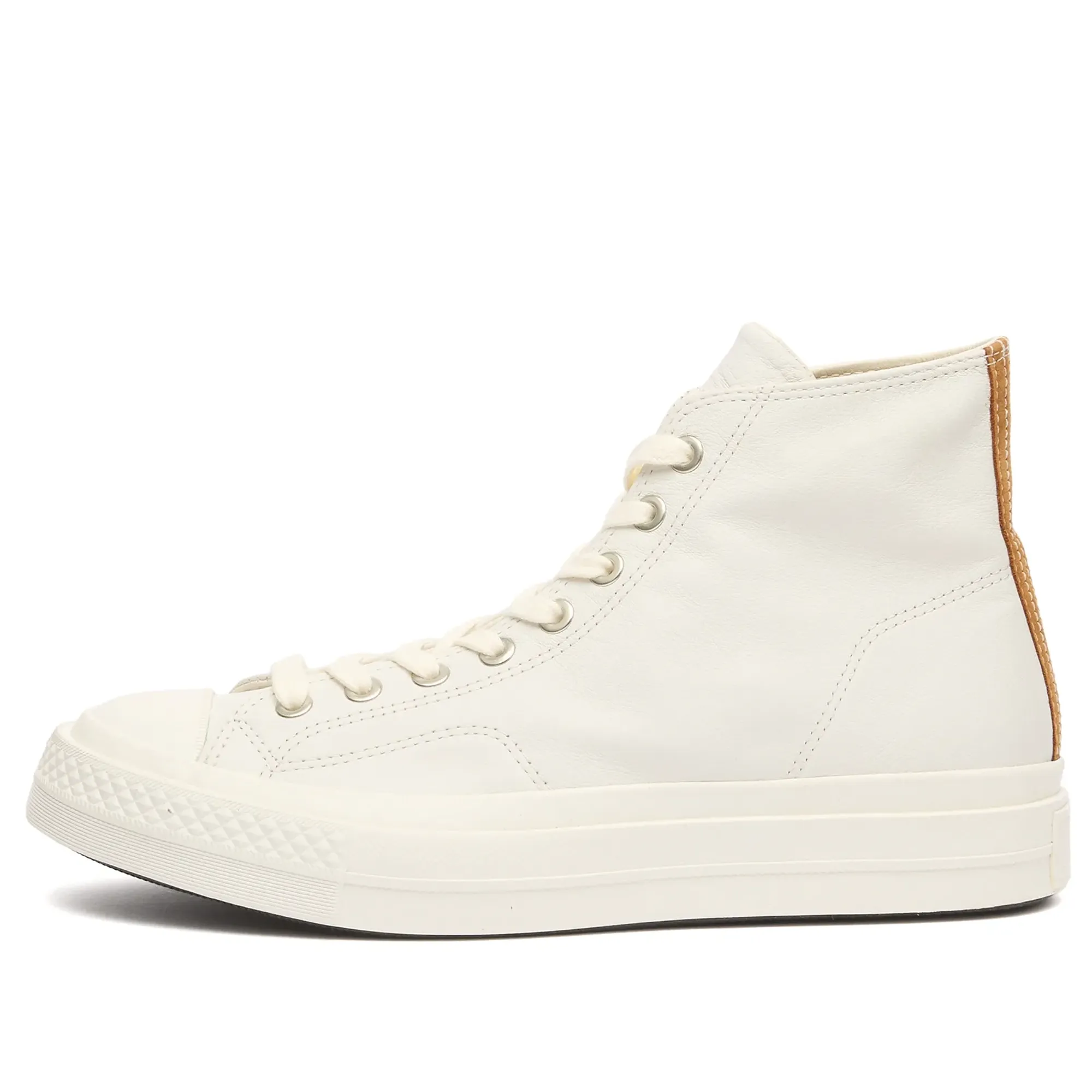 Converse Men's First String Chuck Taylor All Star Sneaker White/Brown Sugar/Marshmallow