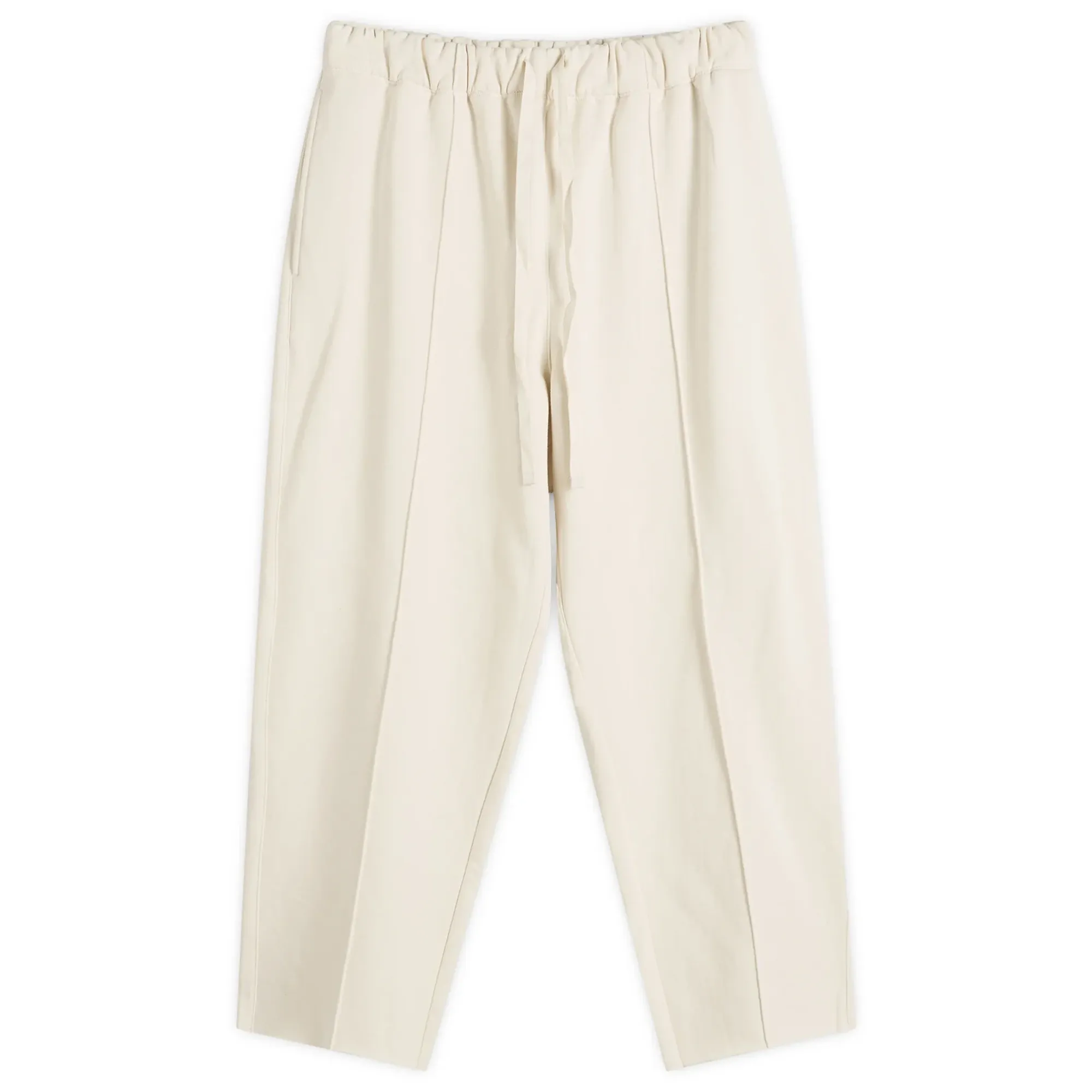 Merely Made Men's Pintuck Wide Trousers Neutral