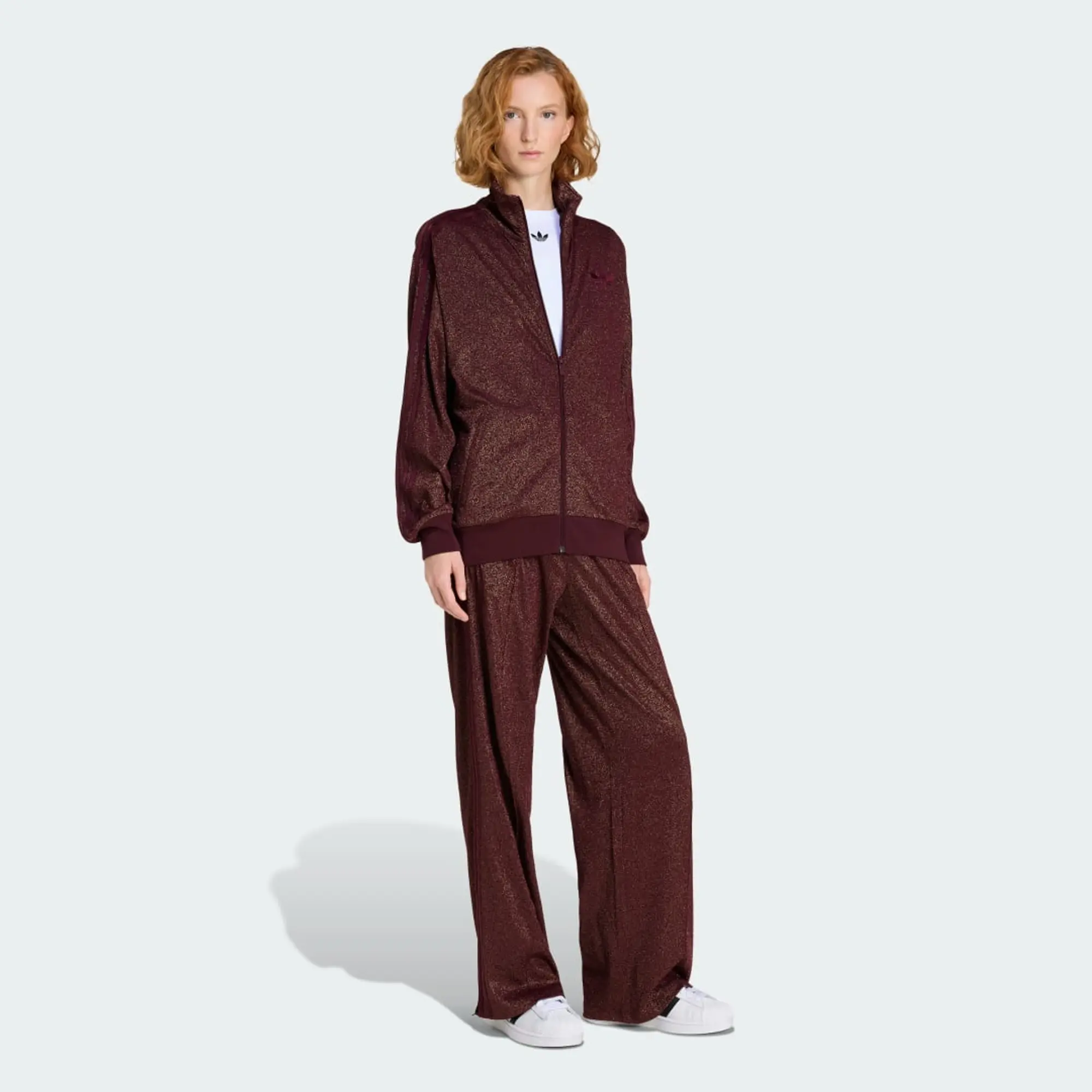 adidas ADIDAS ORIGINALS LUREX FIREBIRD TRACK TOP