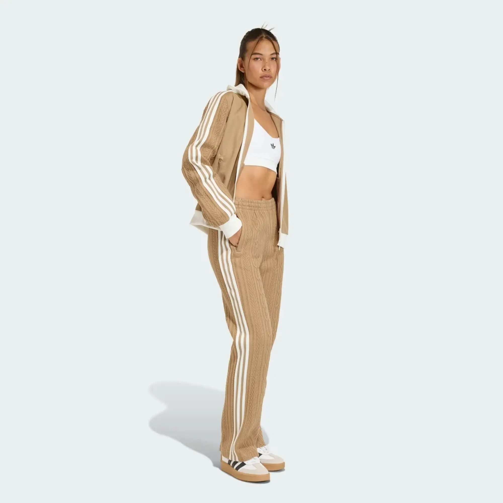adidas ADIDAS ORIGINALS KNIT CLASSIC TRACK TROUSERS