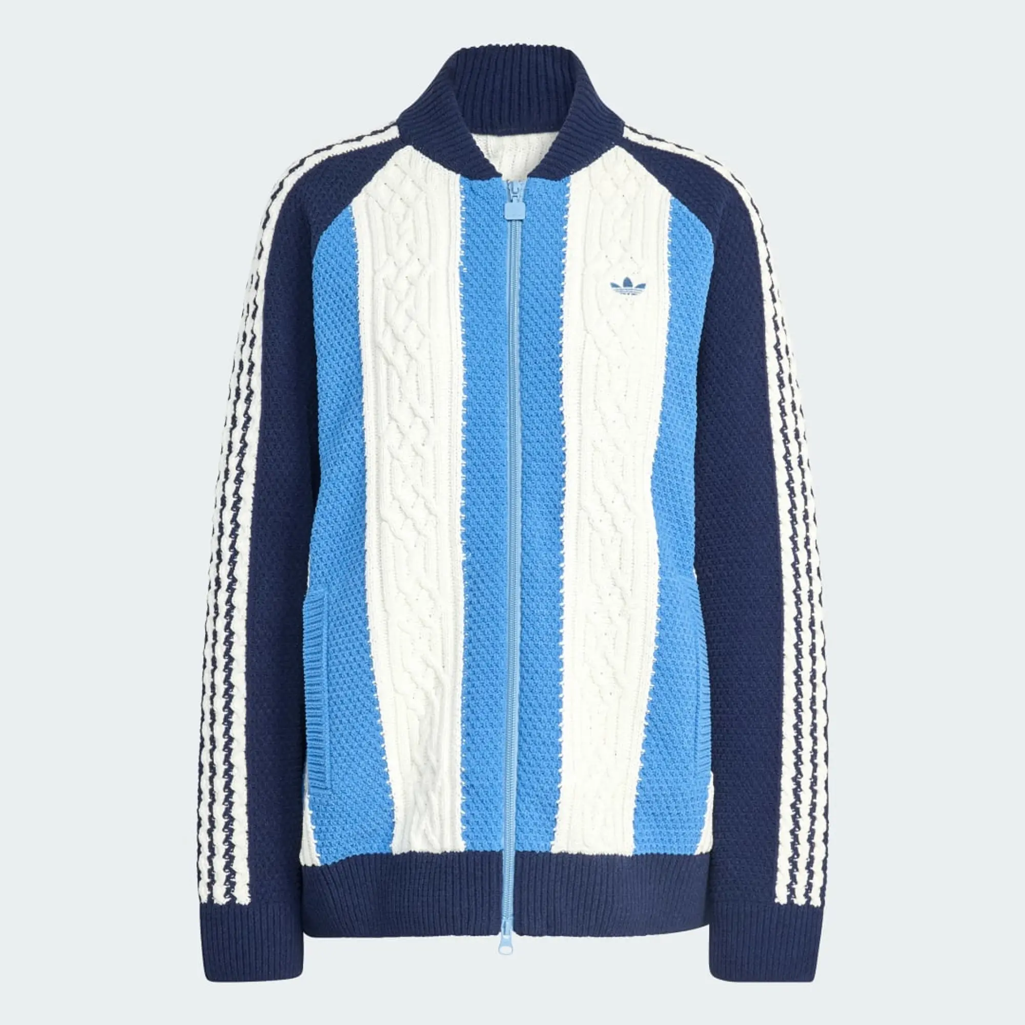 adidas ADIDAS ORIGINALS ARCHIVE CUTLINE KNIT TRACK TOP