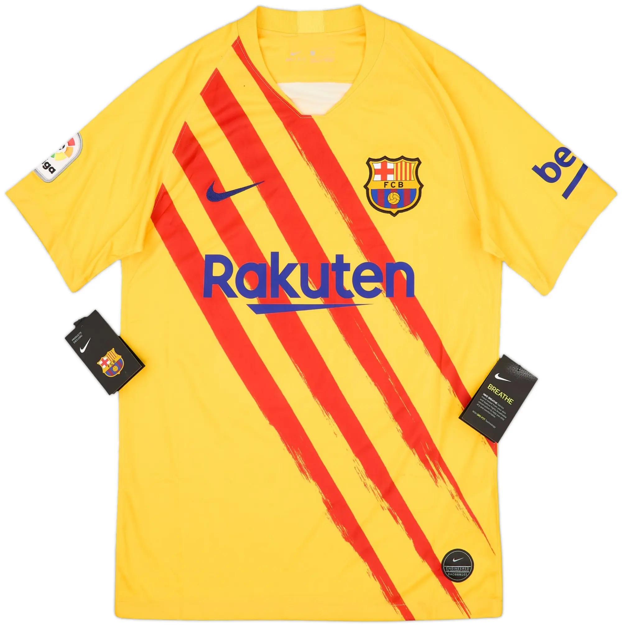 Nike Barcelona Mens SS Fourth Shirt 2019/20