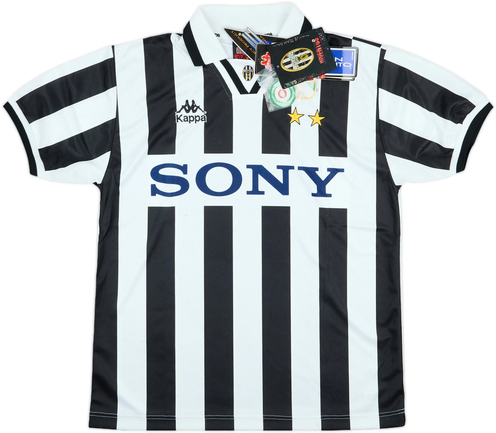 Kappa Juventus Mens SS Home Shirt 1995/97