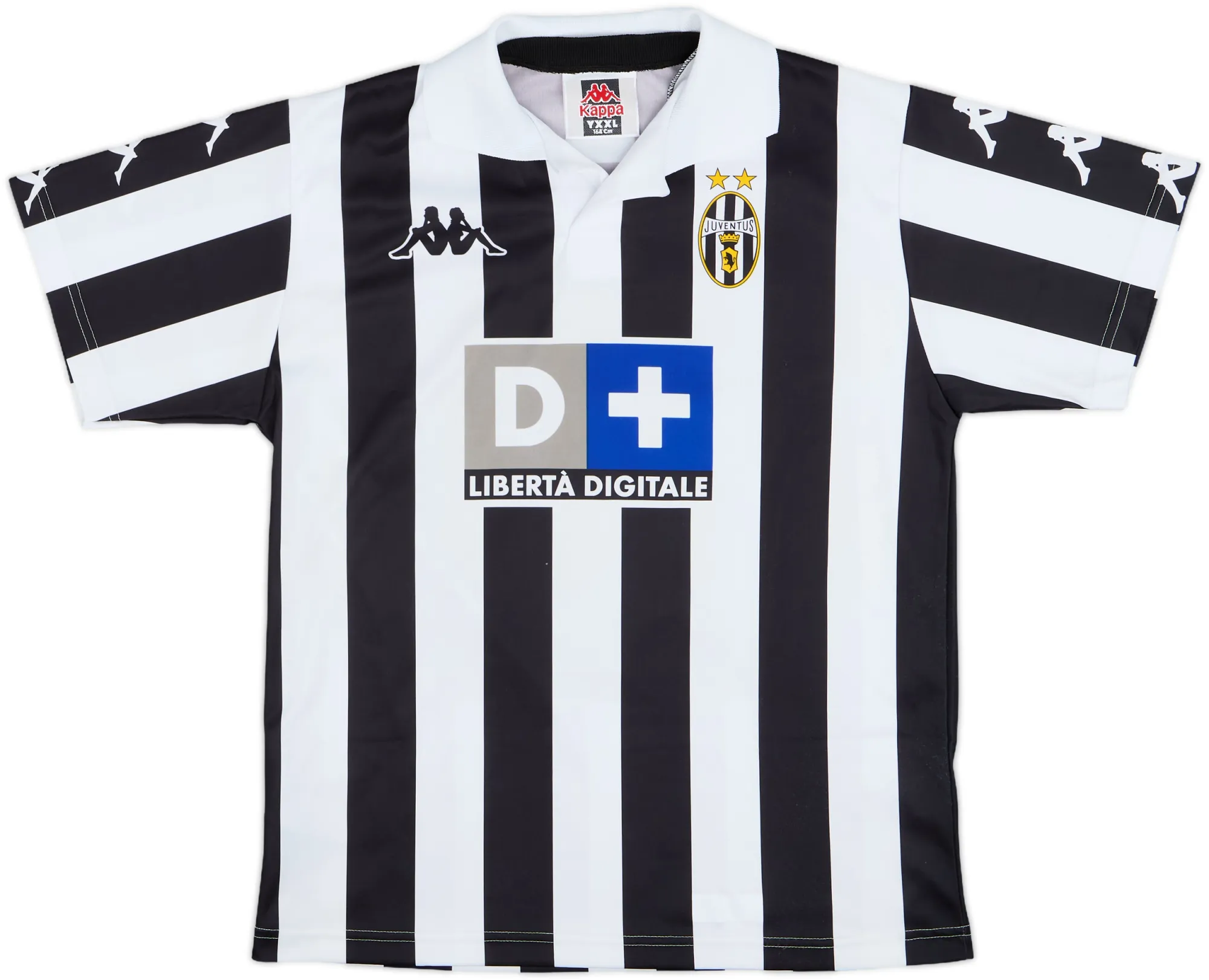 Kappa Juventus Mens SS Home Shirt 1998/99