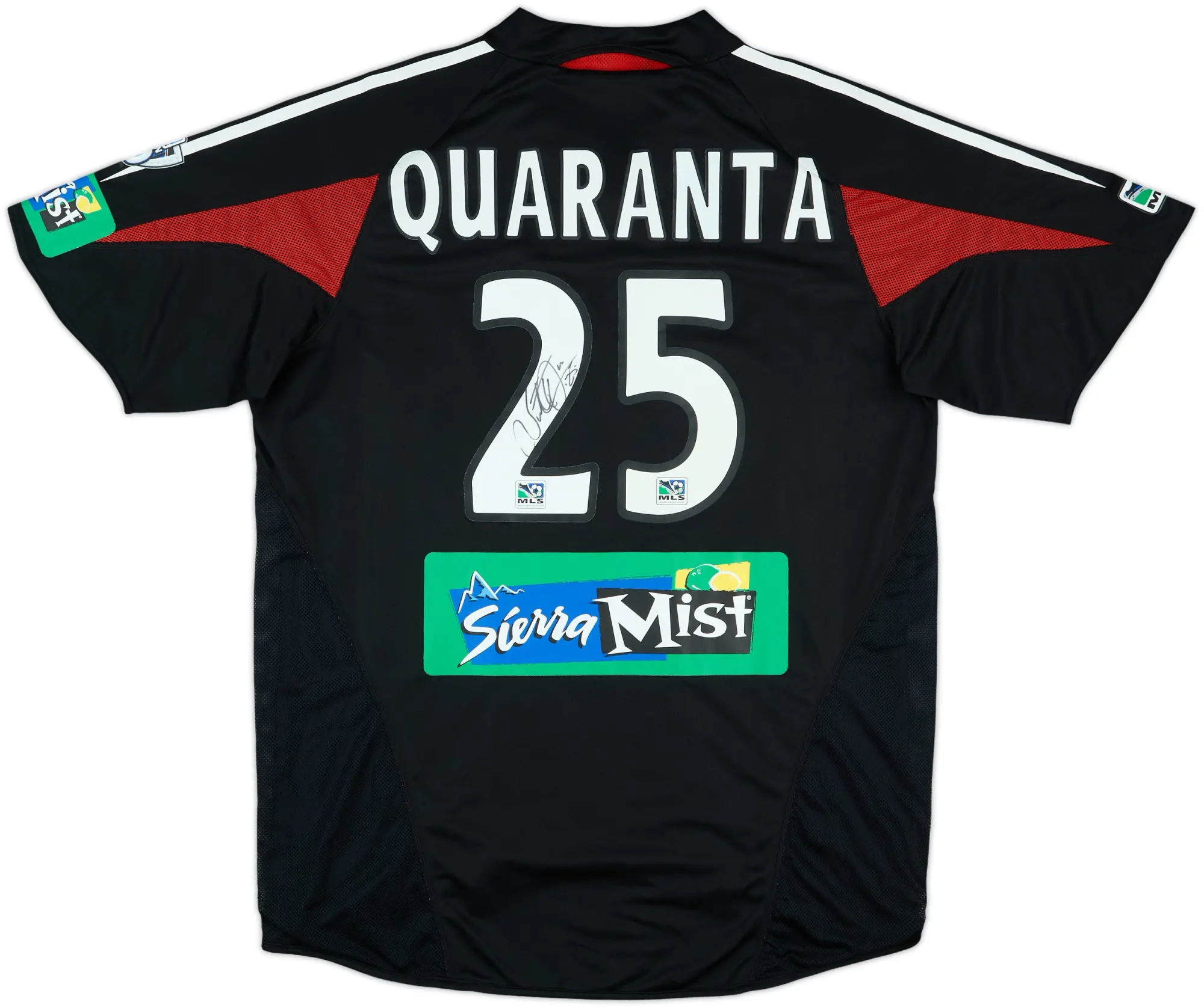 adidas DC United Mens SS Player Issue Home Shirt 2005