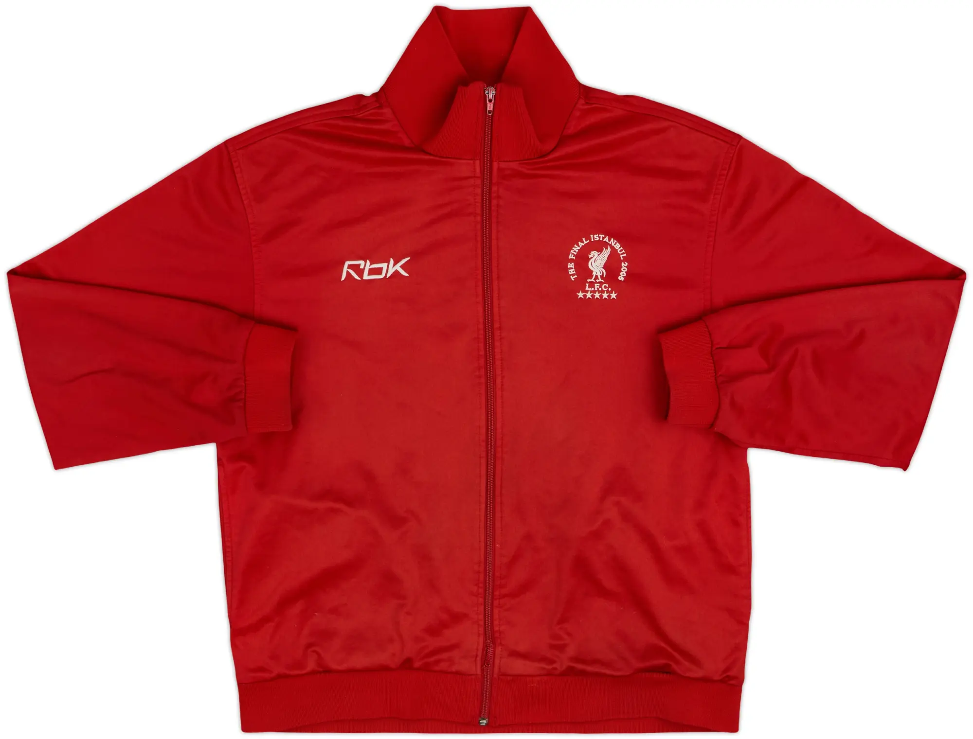 2005 Liverpool Reebok The Final Istanbul Track Jacket - 8/10 - (XL)
