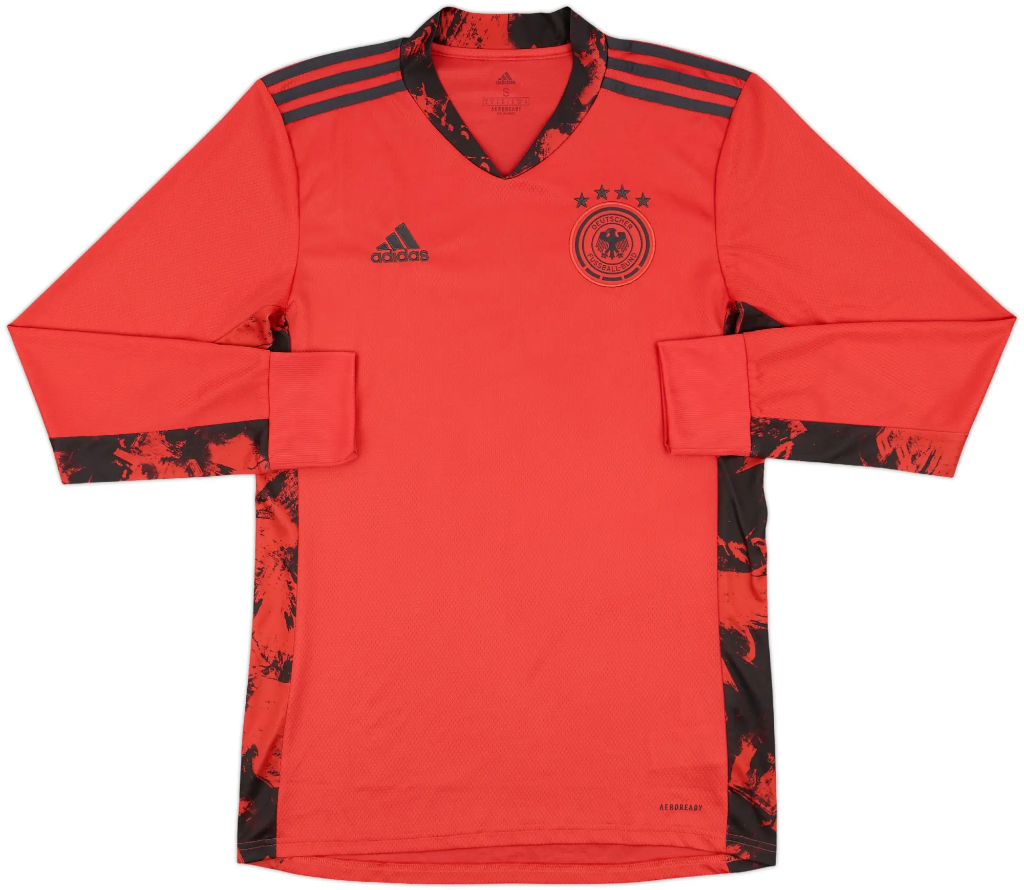 adidas Germany Mens LS Goalkeeper Home Shirt 2020