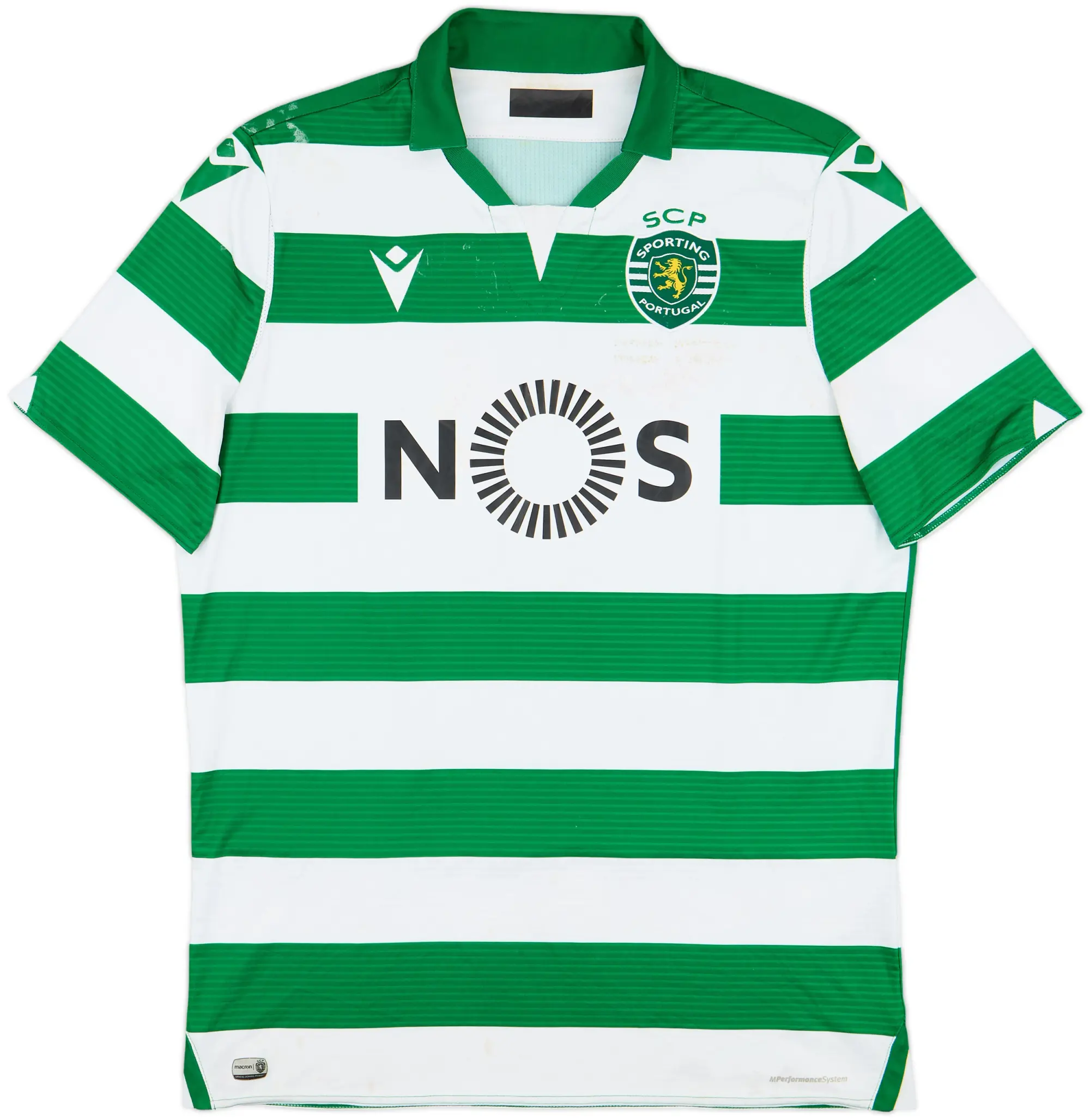 2019-20 Sporting CP Home Shirt - 3/10 - (L)