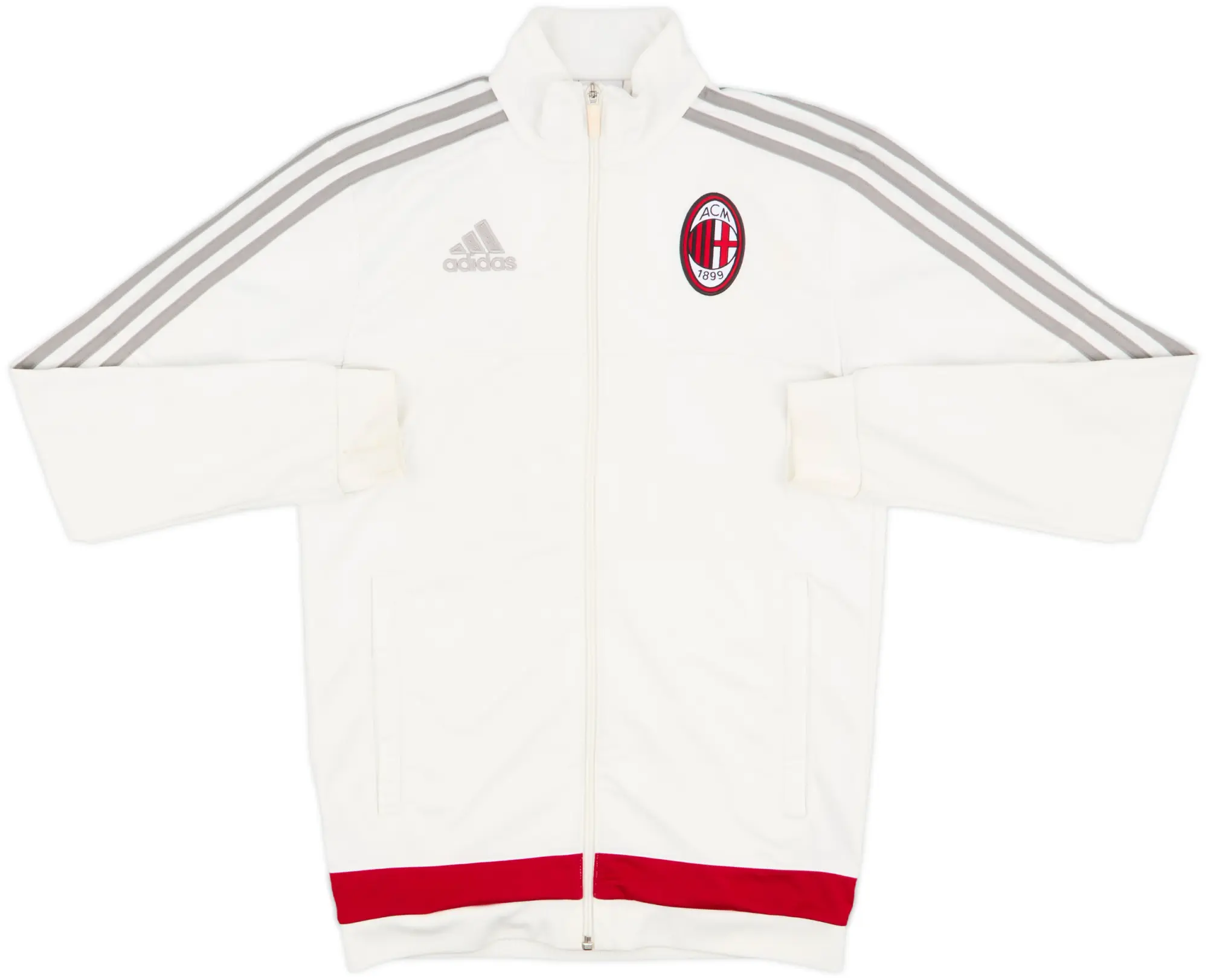 2015-16 AC Milan adidas Track Jacket - 8/10 - (XS)