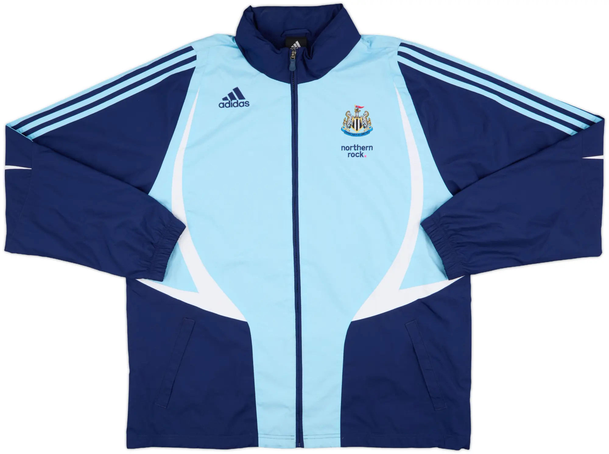 2007-08 Newcastle adidas Track Jacket - 8/10 - (L/XL)