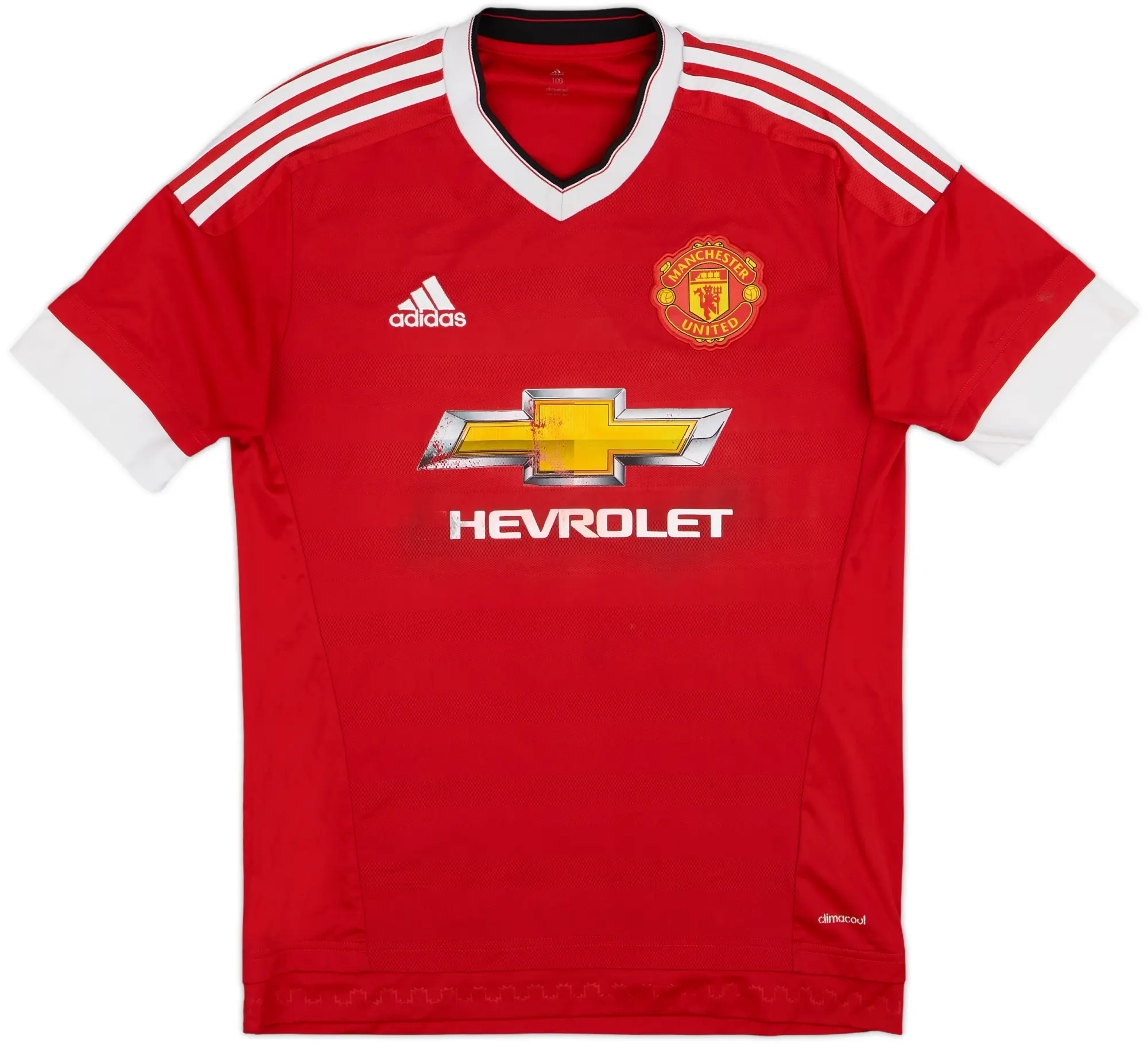 adidas Manchester United Mens SS Home Shirt 2015/16