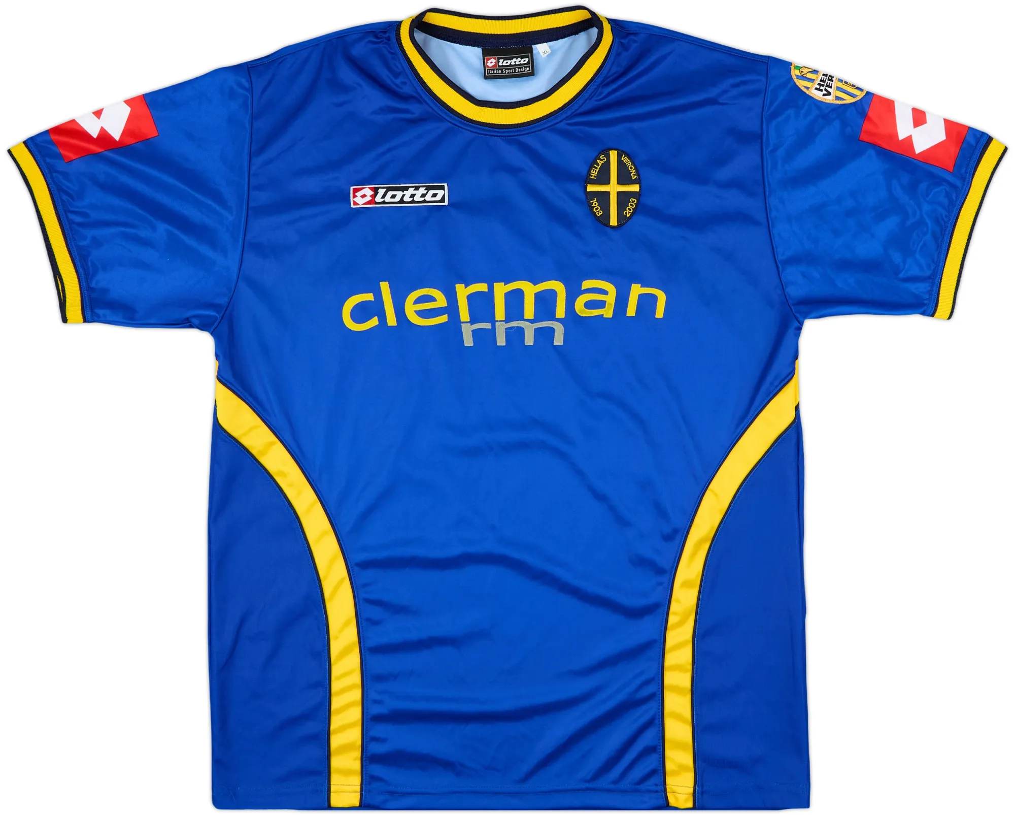 Lotto Verona Mens SS Home Shirt 2002/03