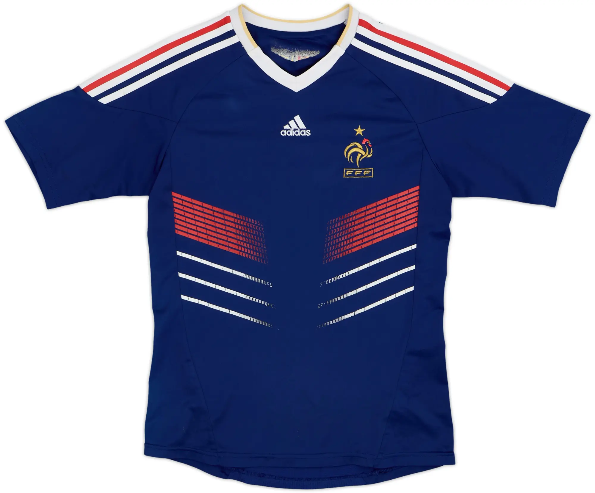 adidas France Womens SS Home Shirt 2009