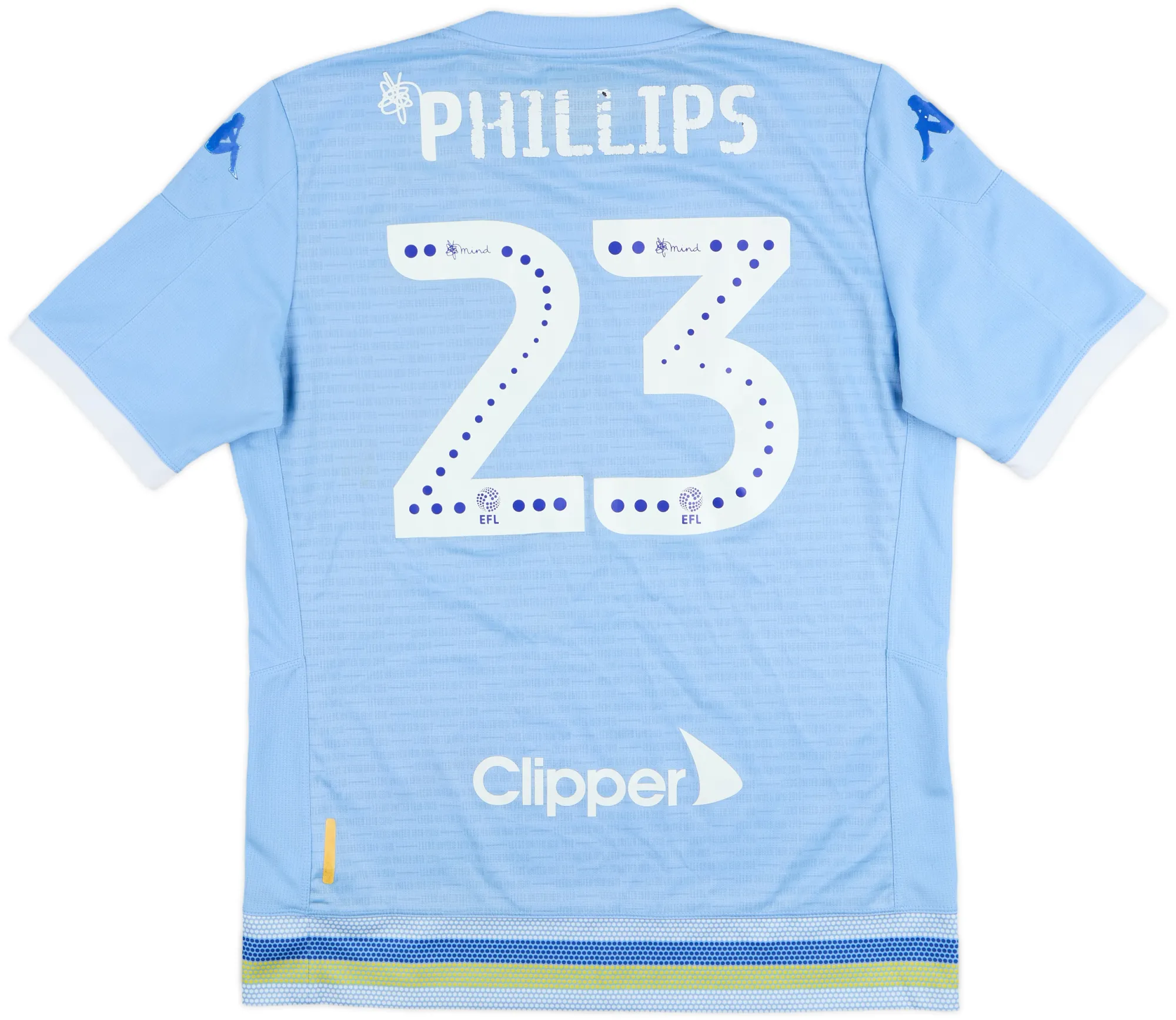 Kappa Leeds United Mens SS Third Shirt 2019/20