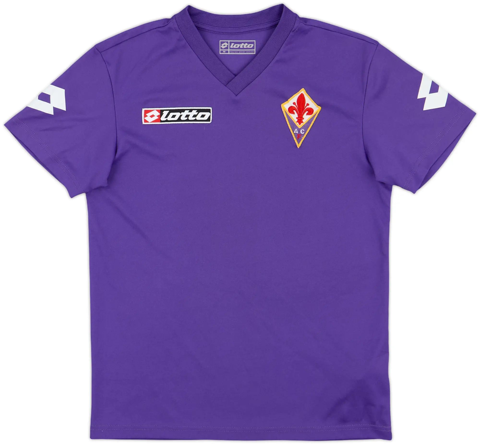 Lotto Fiorentina Boys SS Home Shirt 2011/12