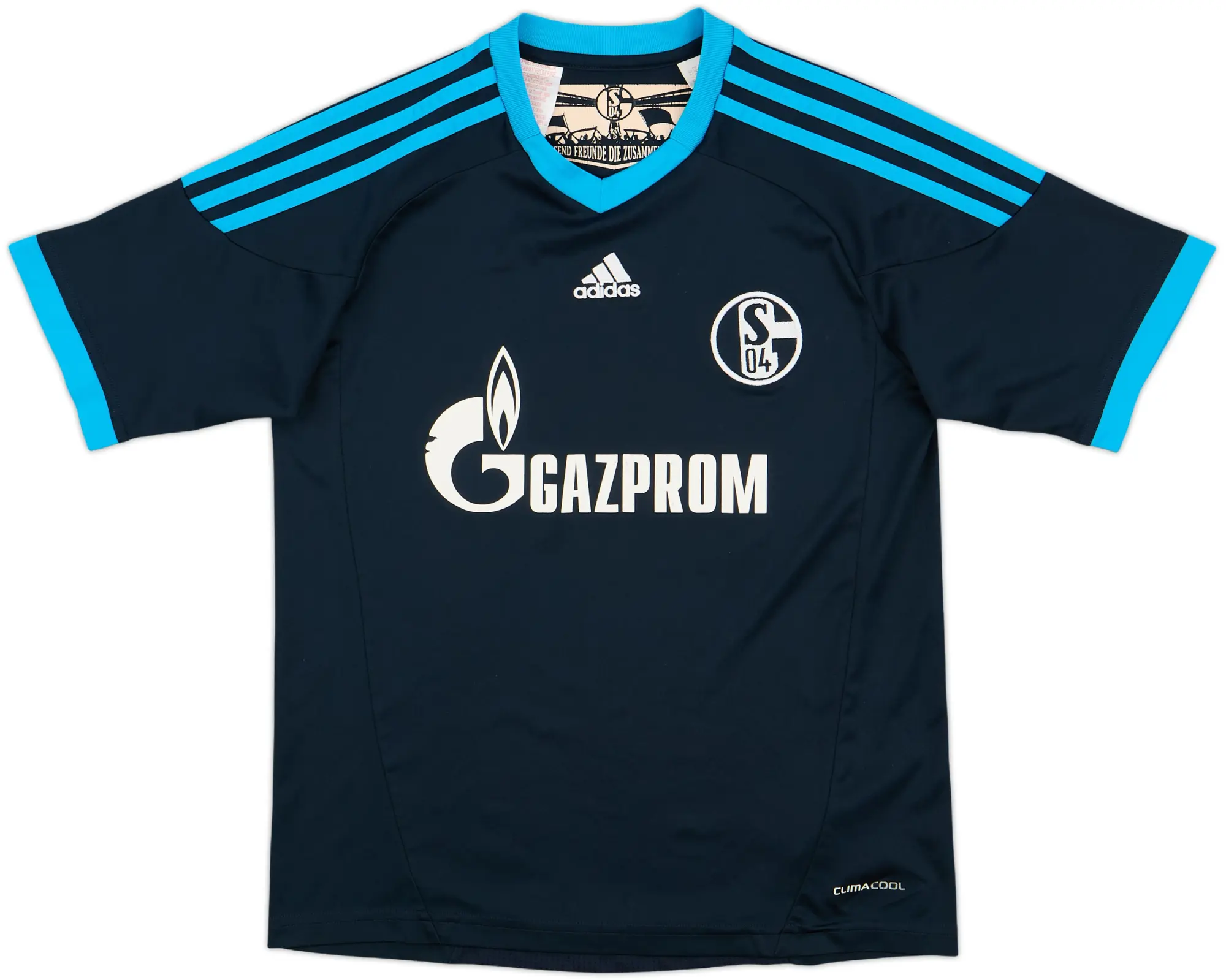 adidas Schalke 04 Boys SS Away Shirt 2010/12