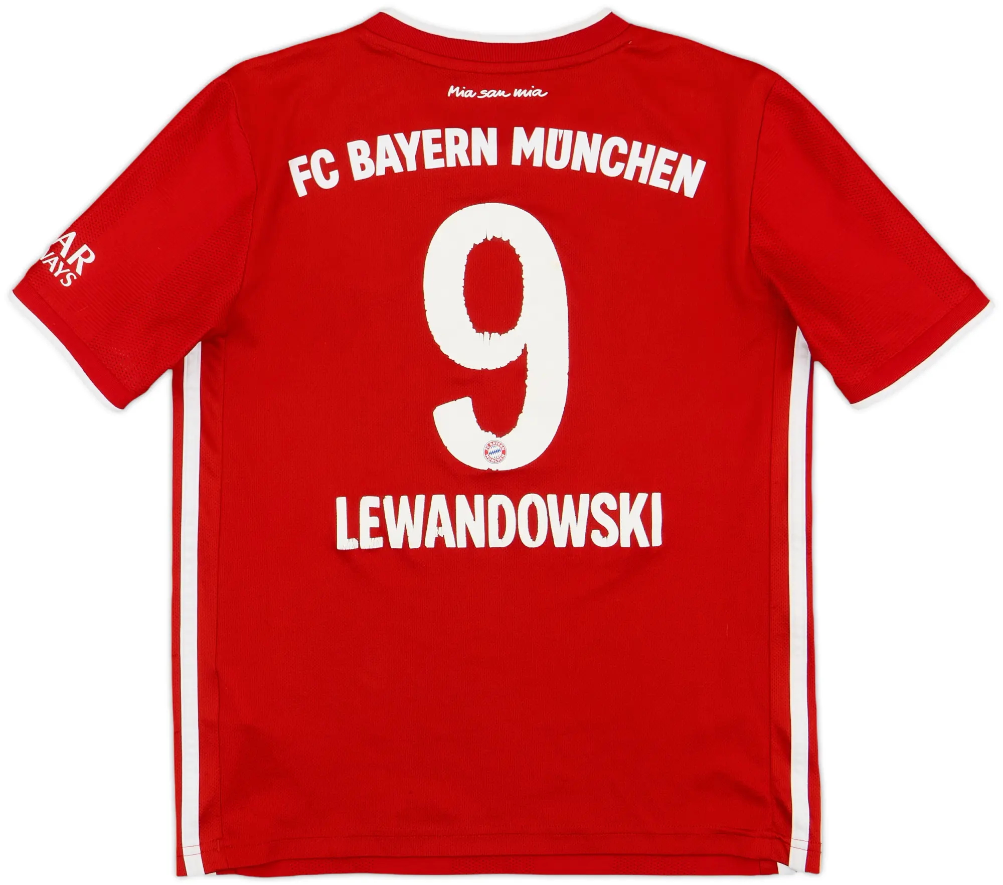 adidas Bayern Munich Boys SS Home Shirt 2020/21