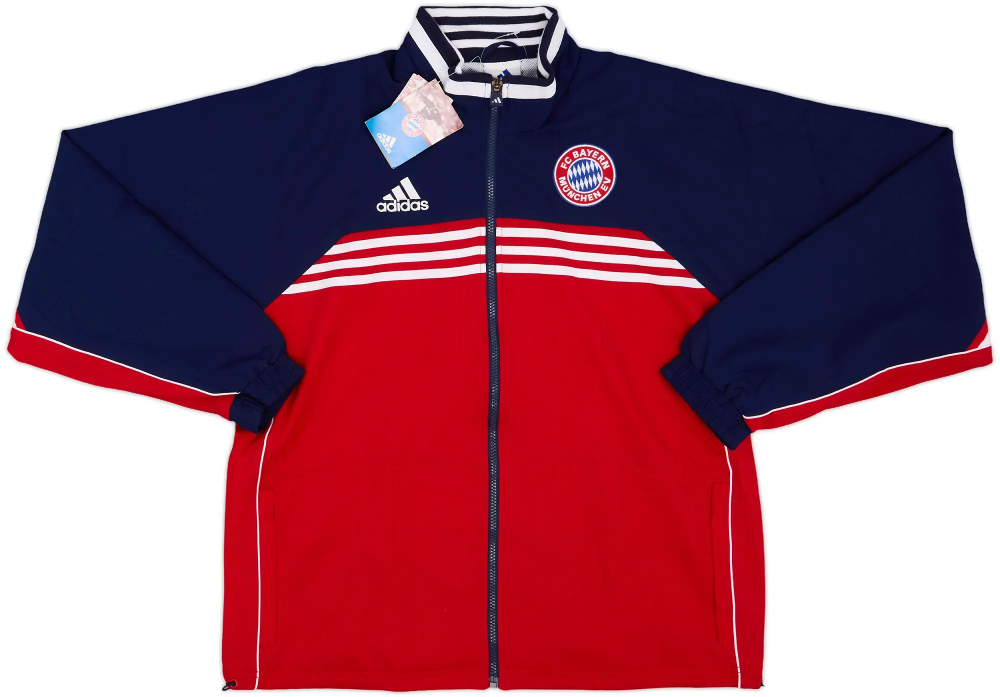 1998-00 Bayern Munich adidas Track Jacket (M)