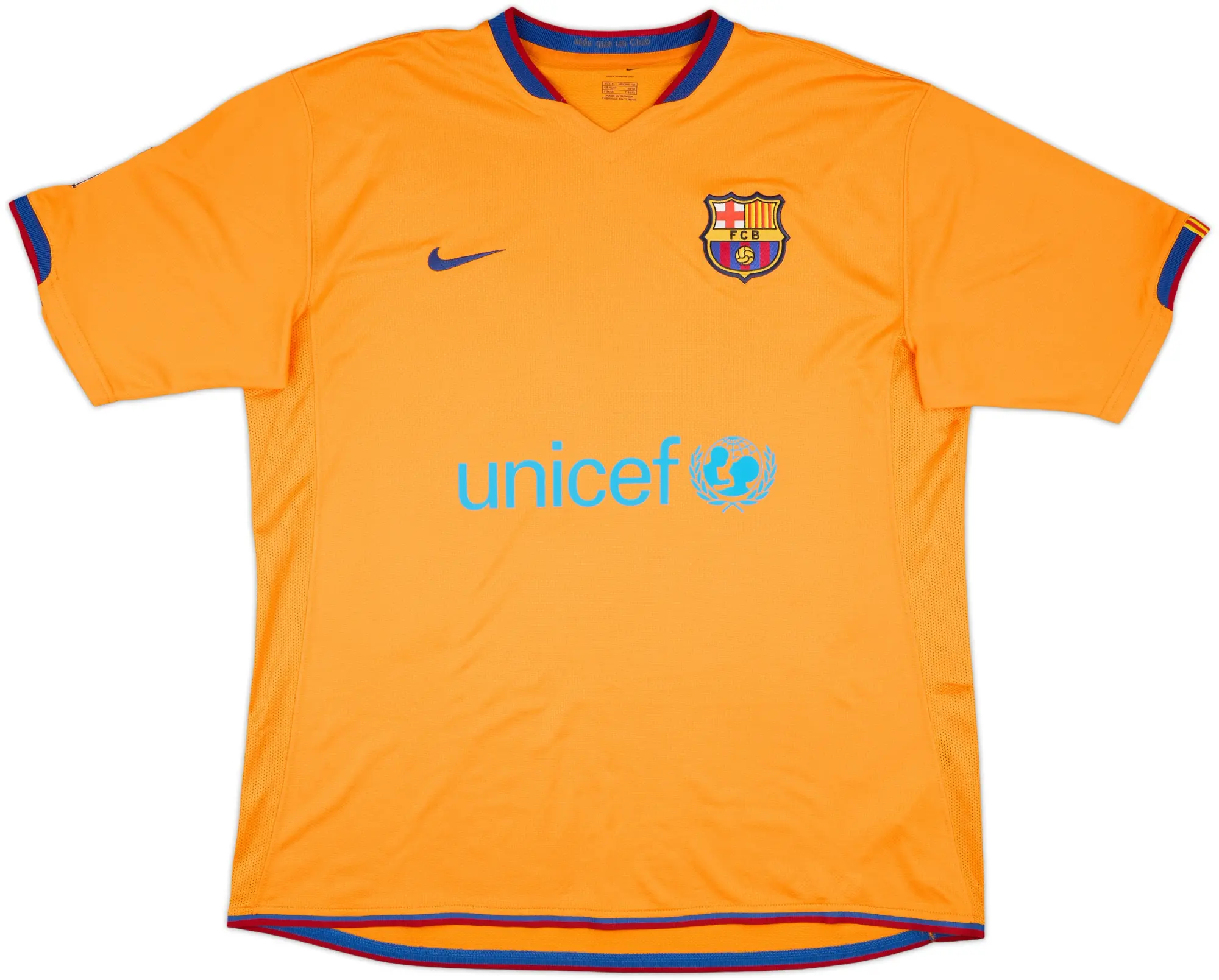 Nike Barcelona Mens SS Away Shirt 2006/08